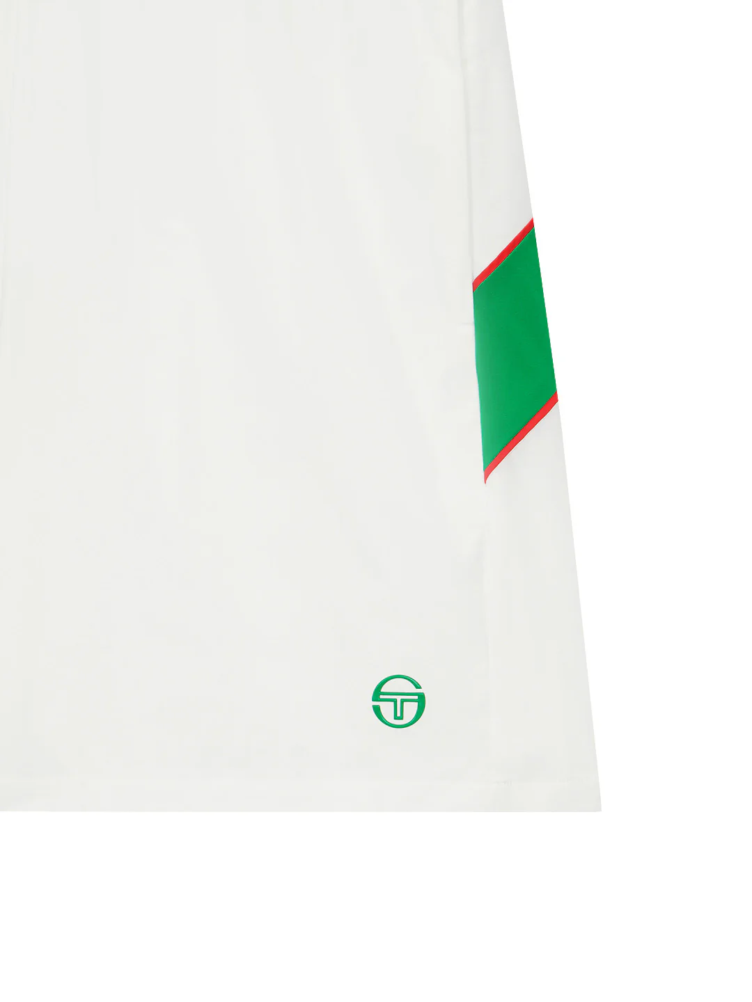 Flag Woven Shorts- Off White - Image 4