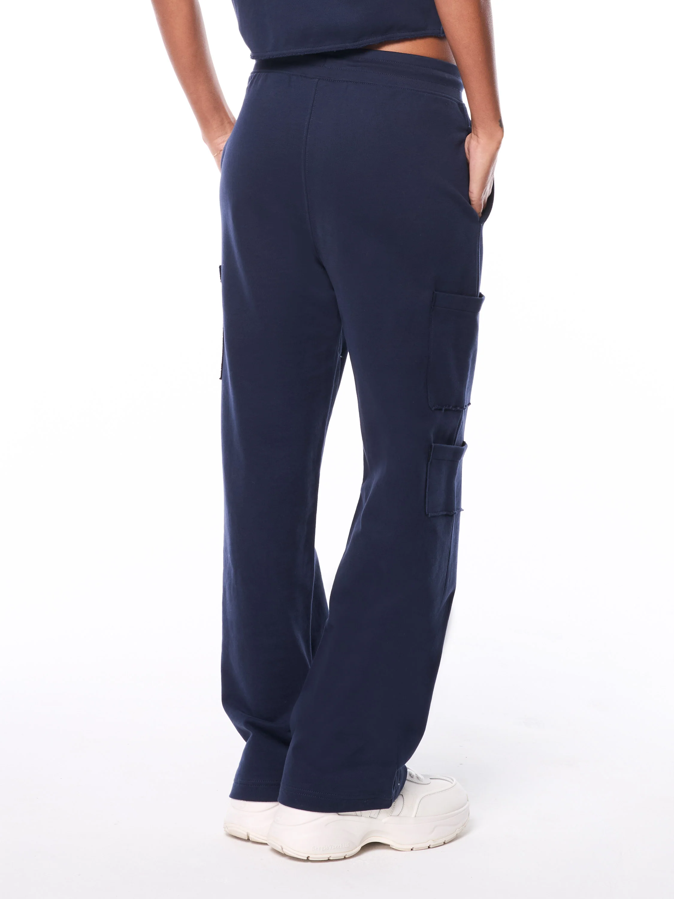 Gianna Sweatpants- Maritime Blue - Image 4