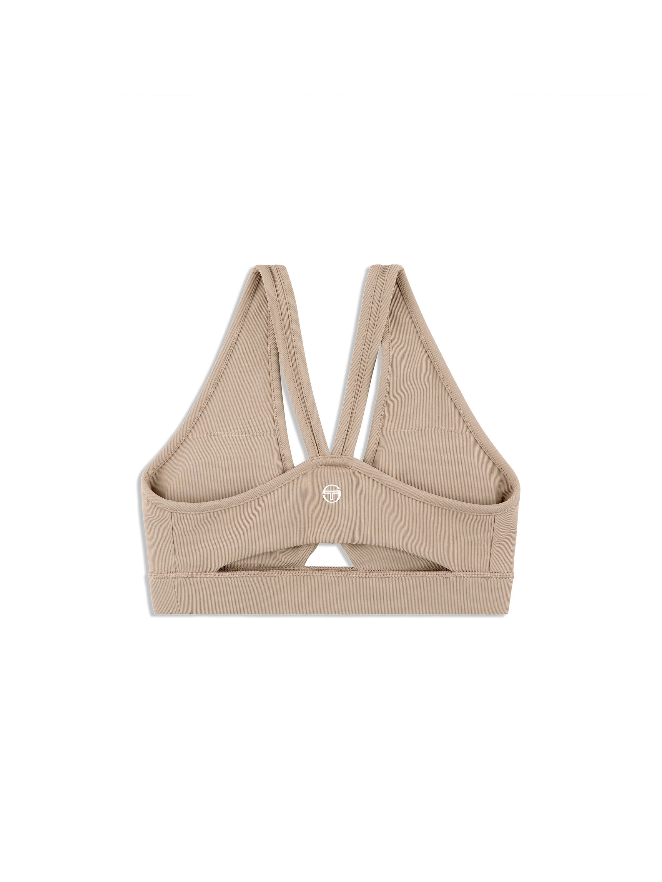 Giulia Sports Bra- Taupe Grey - Image 6