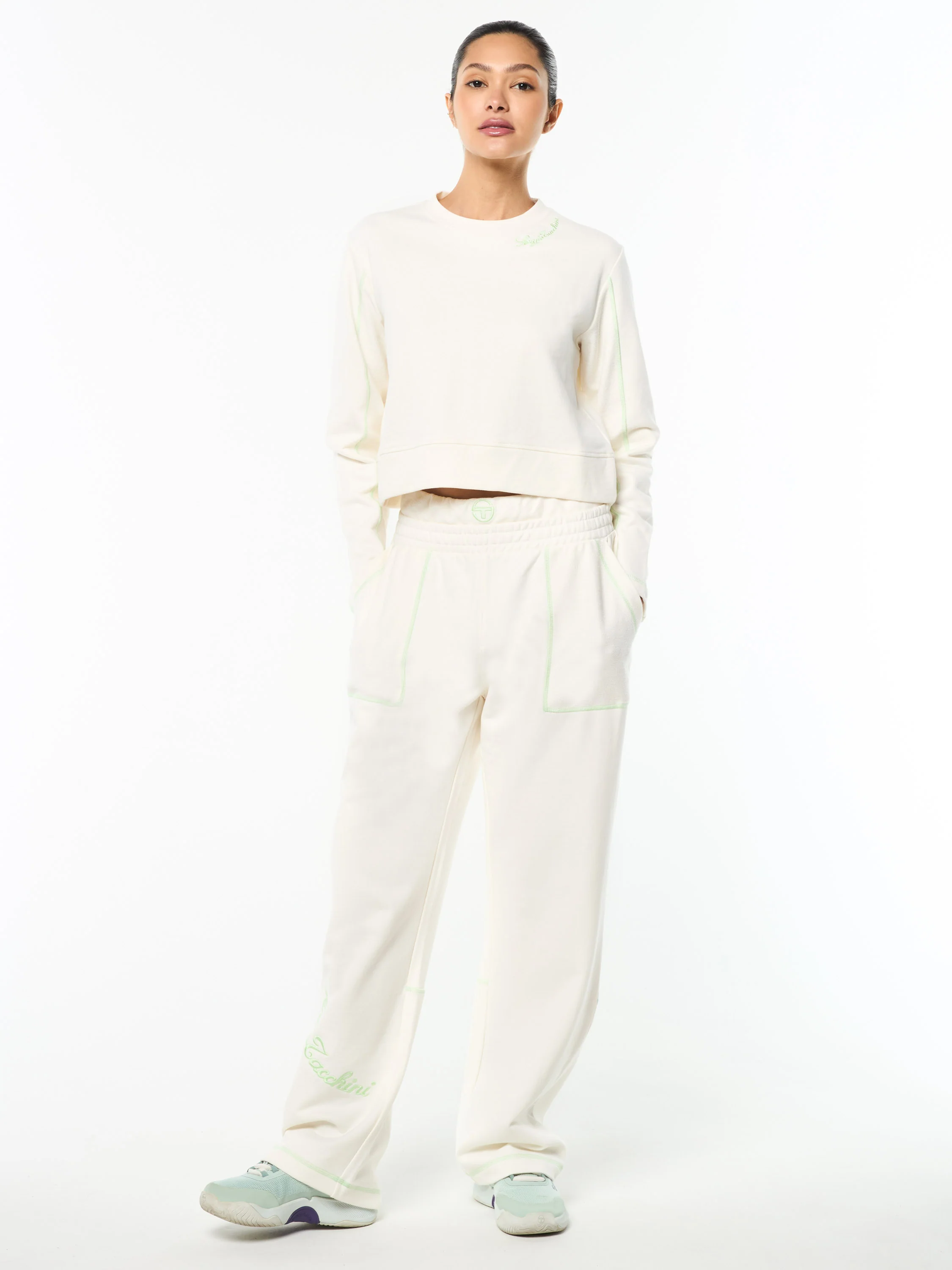 Greta Crewneck- Gardenia - Image 3