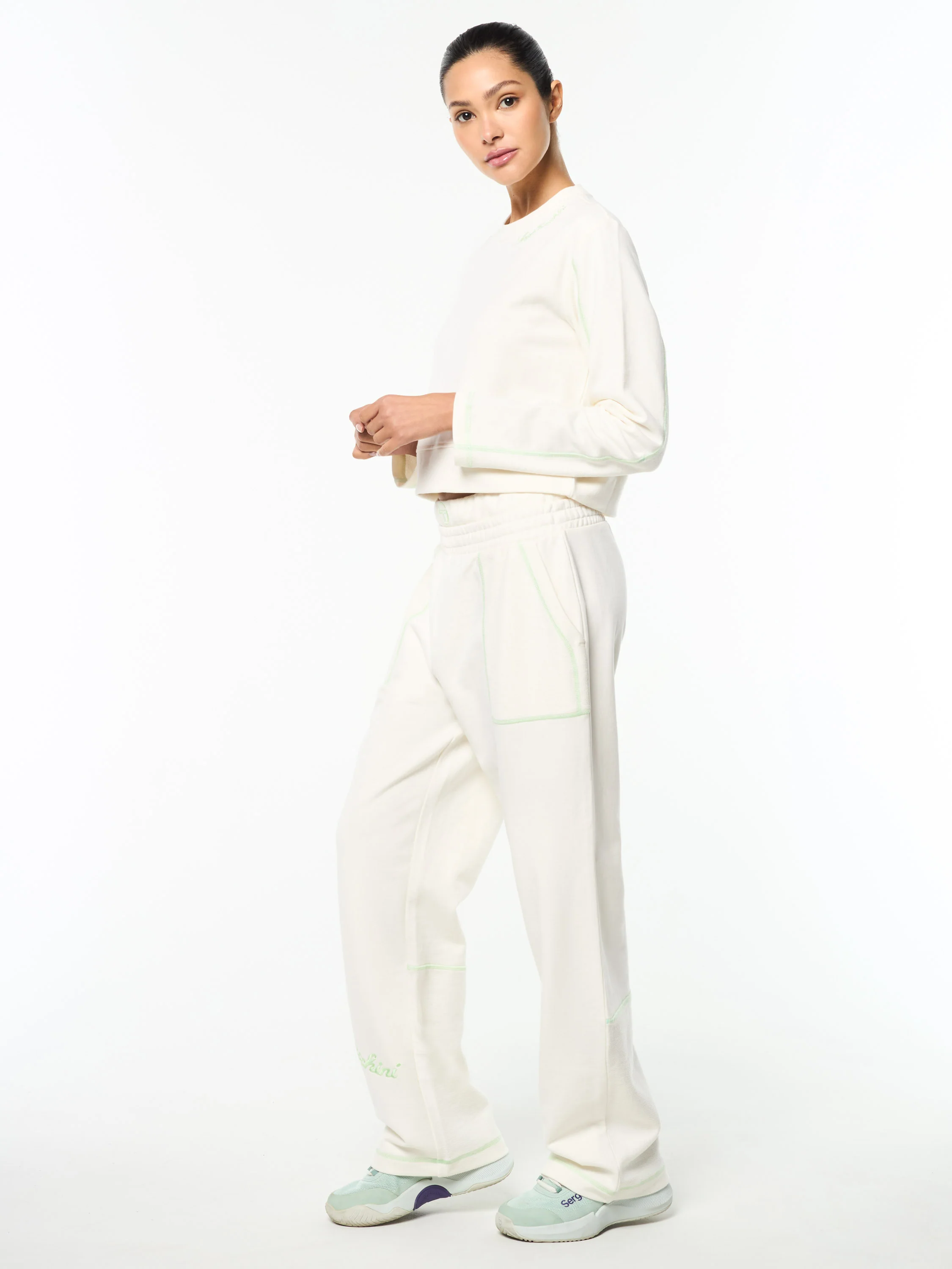 Greta Crewneck- Gardenia - Image 4