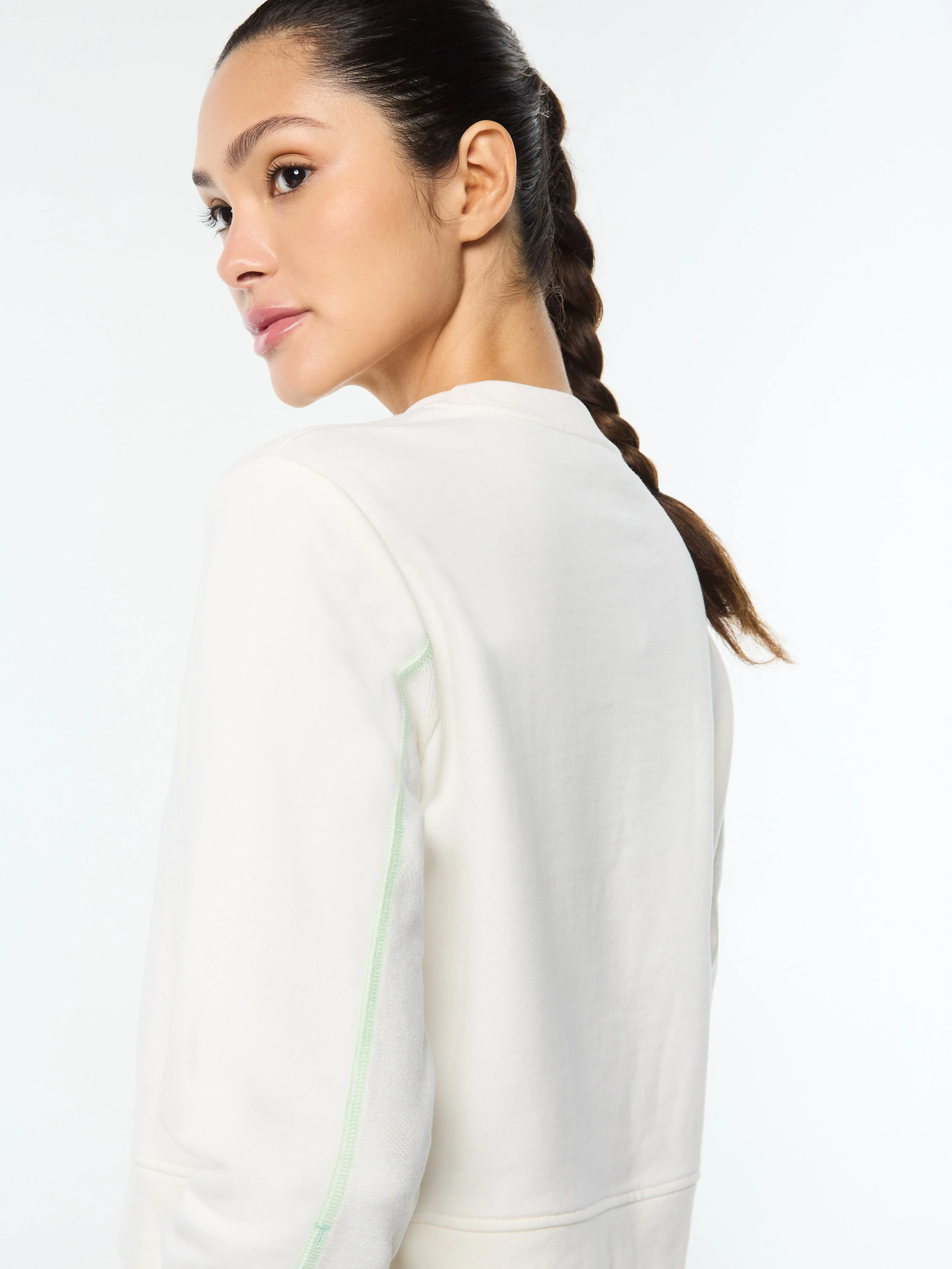 Greta Crewneck- Gardenia - Image 6