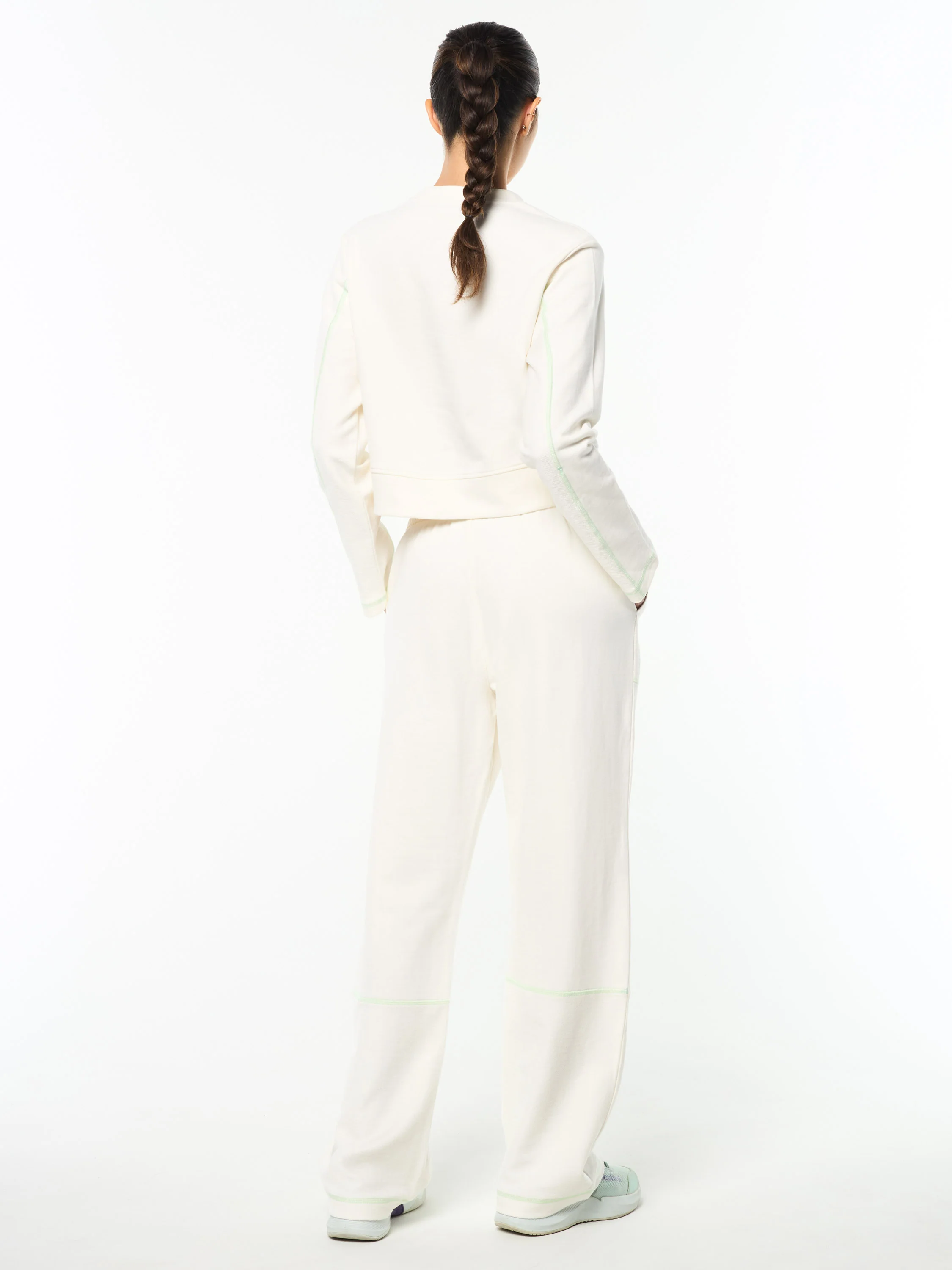 Greta Sweatpant- Gardenia - Image 5