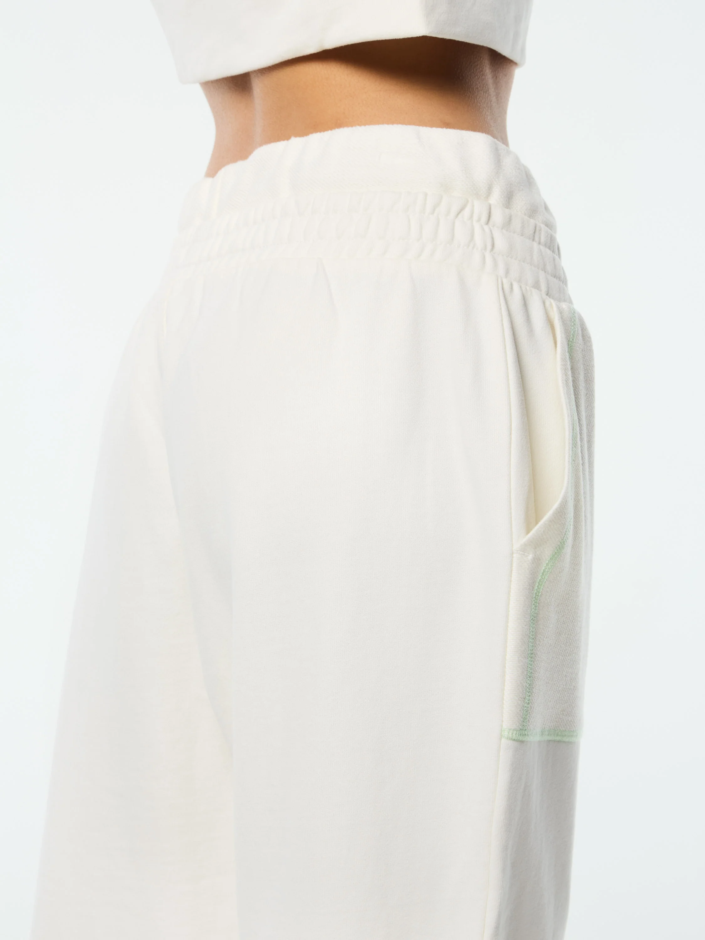 Greta Sweatpant- Gardenia - Image 6