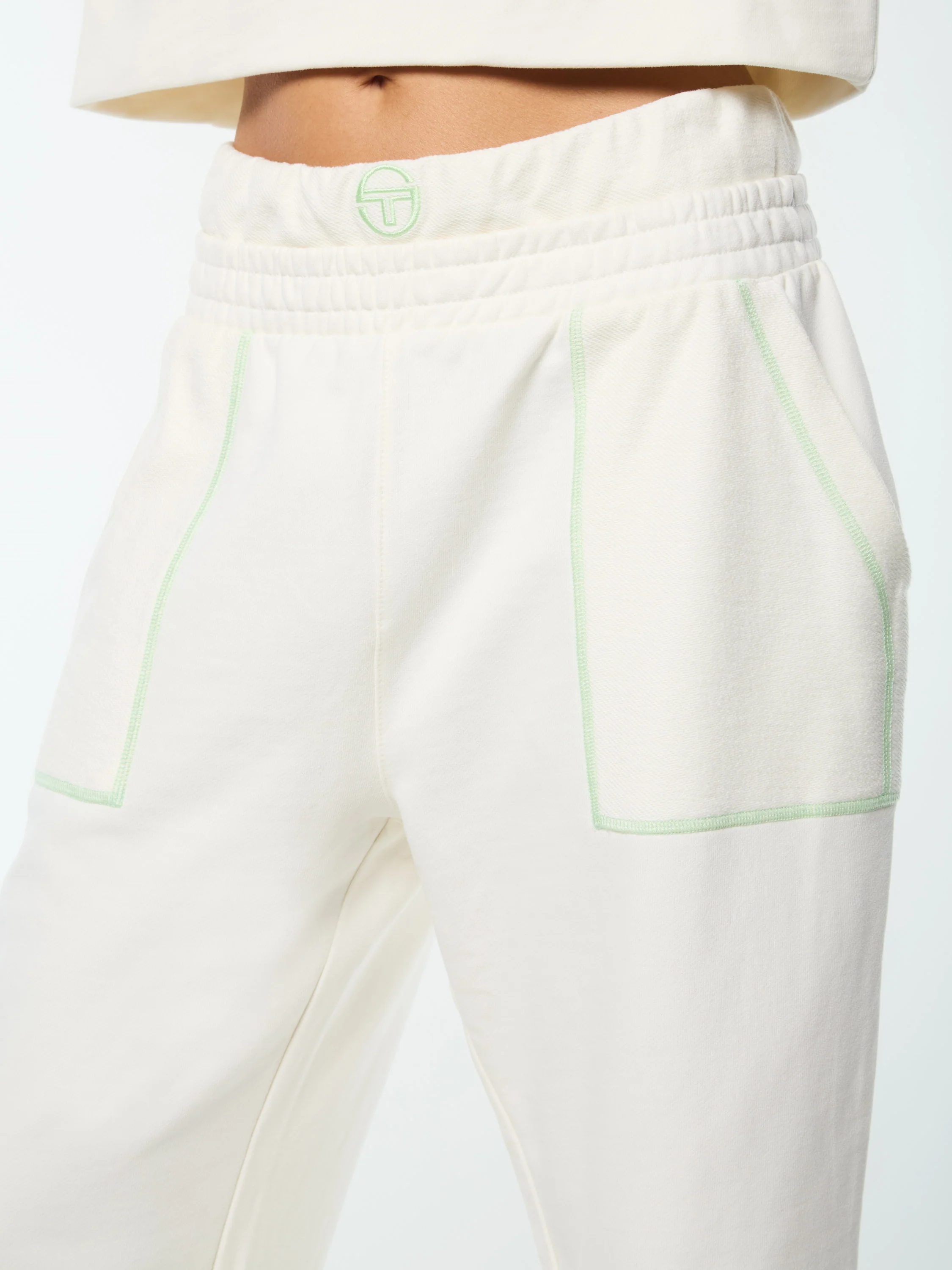 Greta Sweatpant- Gardenia - Image 7