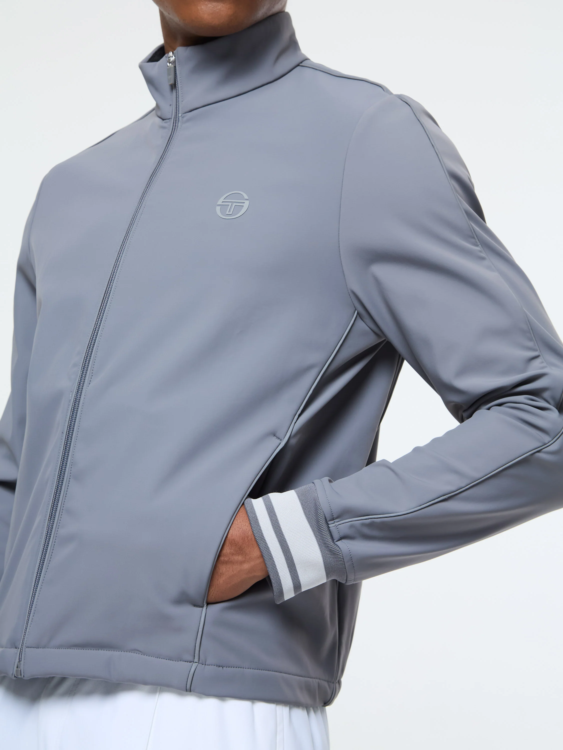 Ibrido Technical Fleece Jacket- Quiet Shade - Image 8