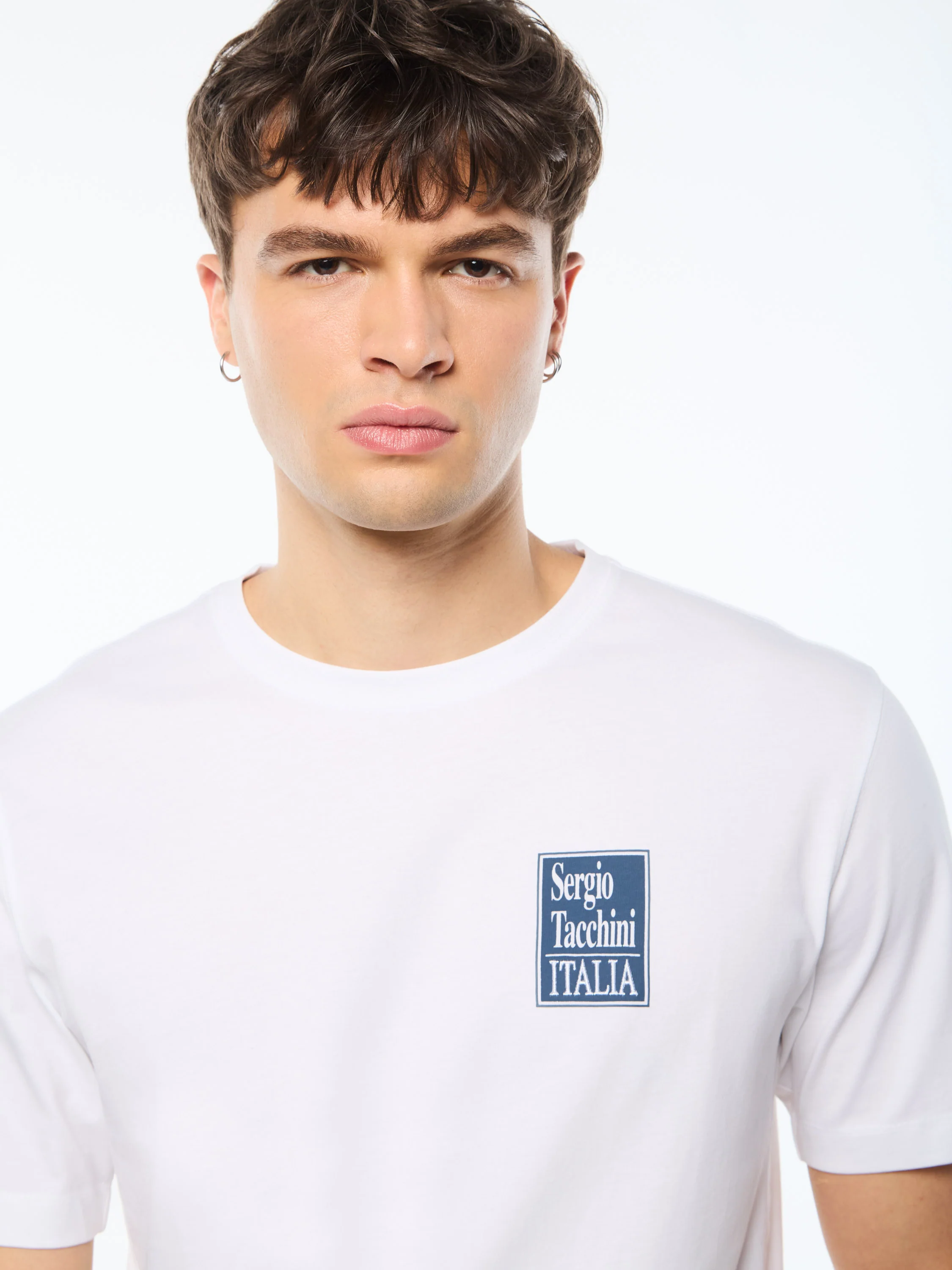 Italia T-Shirt-Brilliant White - Image 7