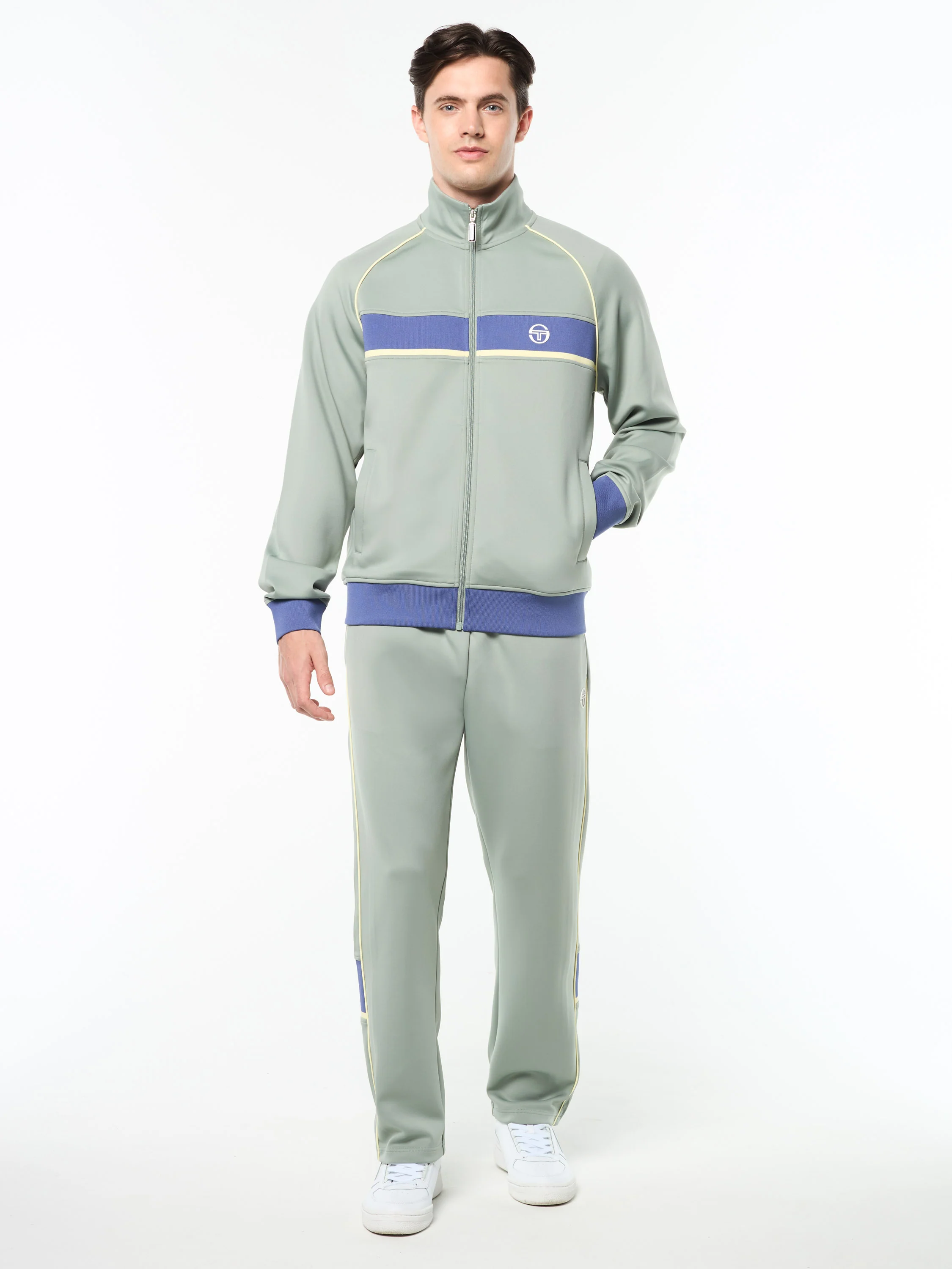 Lago Track Jacket- Slate Gray - Image 3