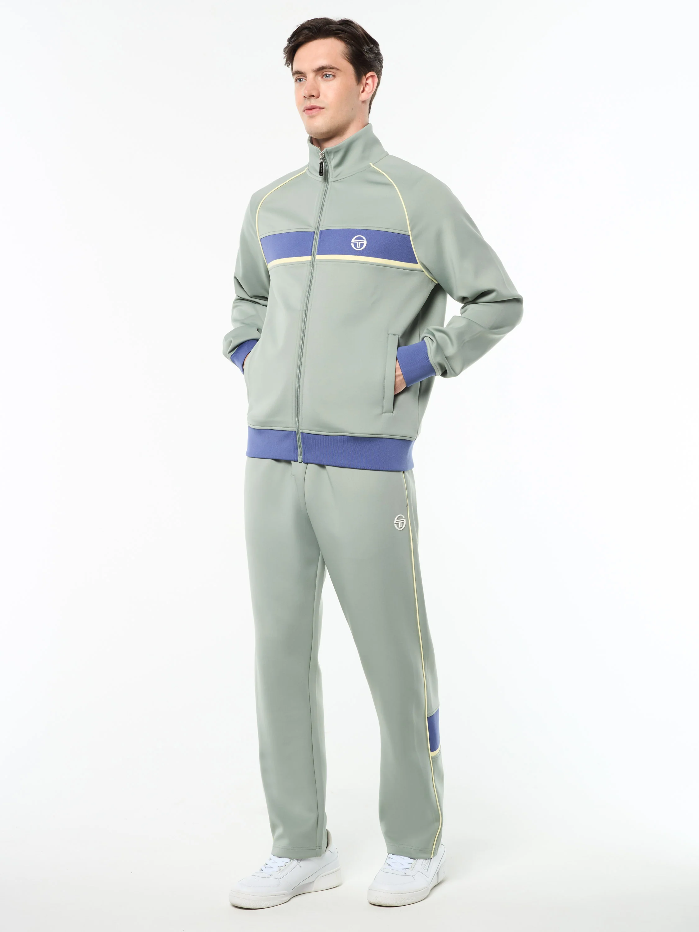 Lago Track Jacket- Slate Gray - Image 4