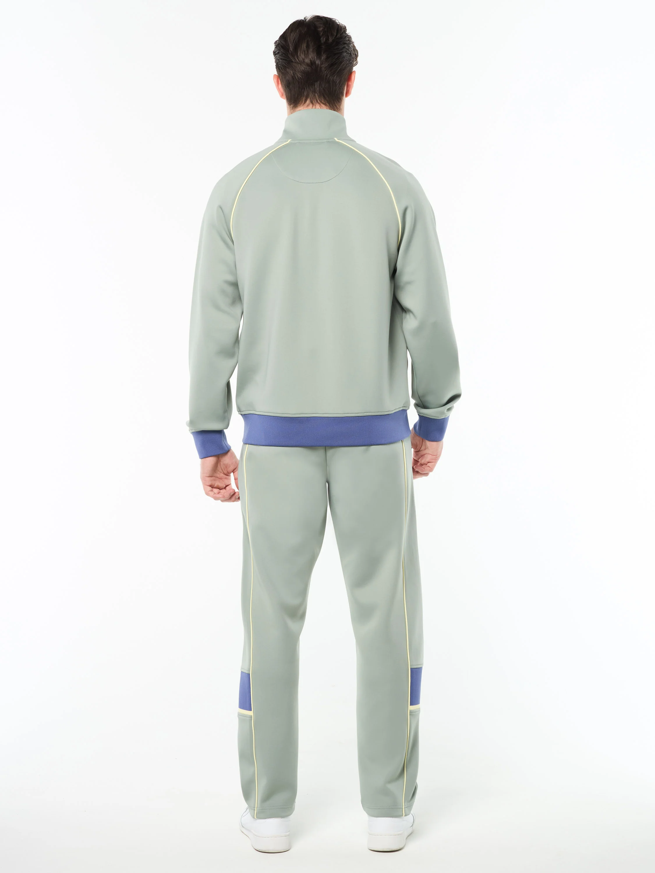 Lago Track Jacket- Slate Gray - Image 5