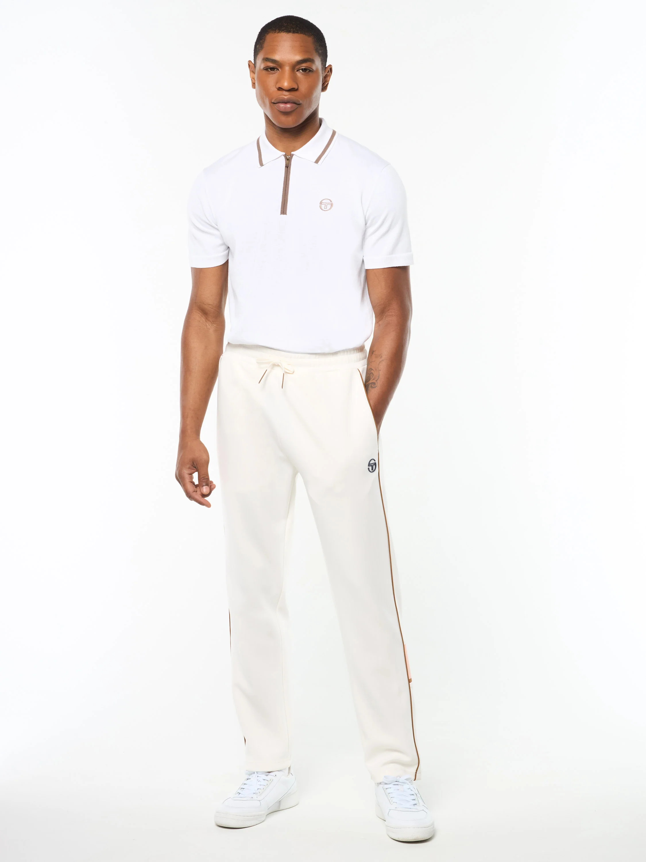 Lago Track Pant- Gardenia - Image 3