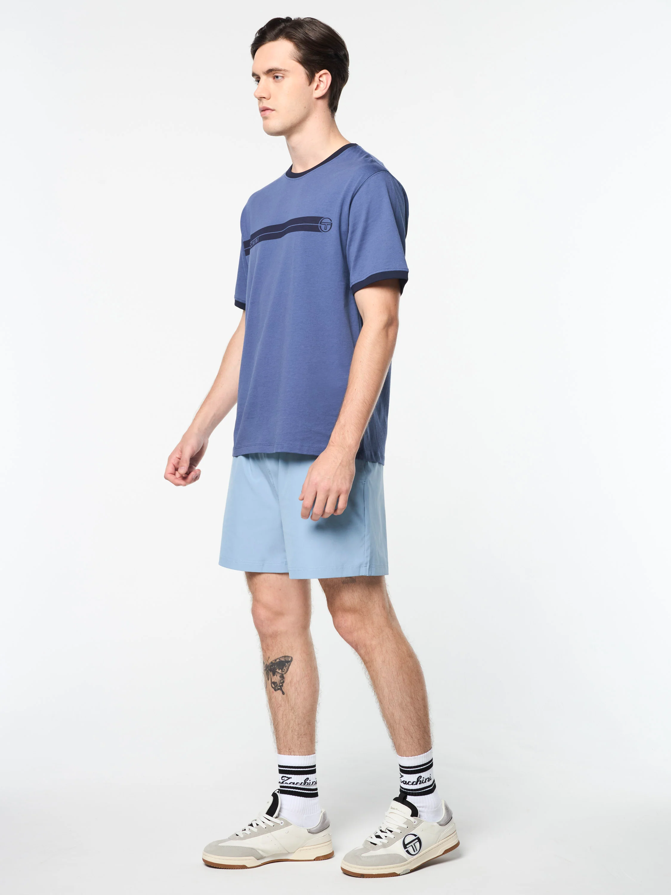 Leo T-Shirt- Blue Indigo - Image 4