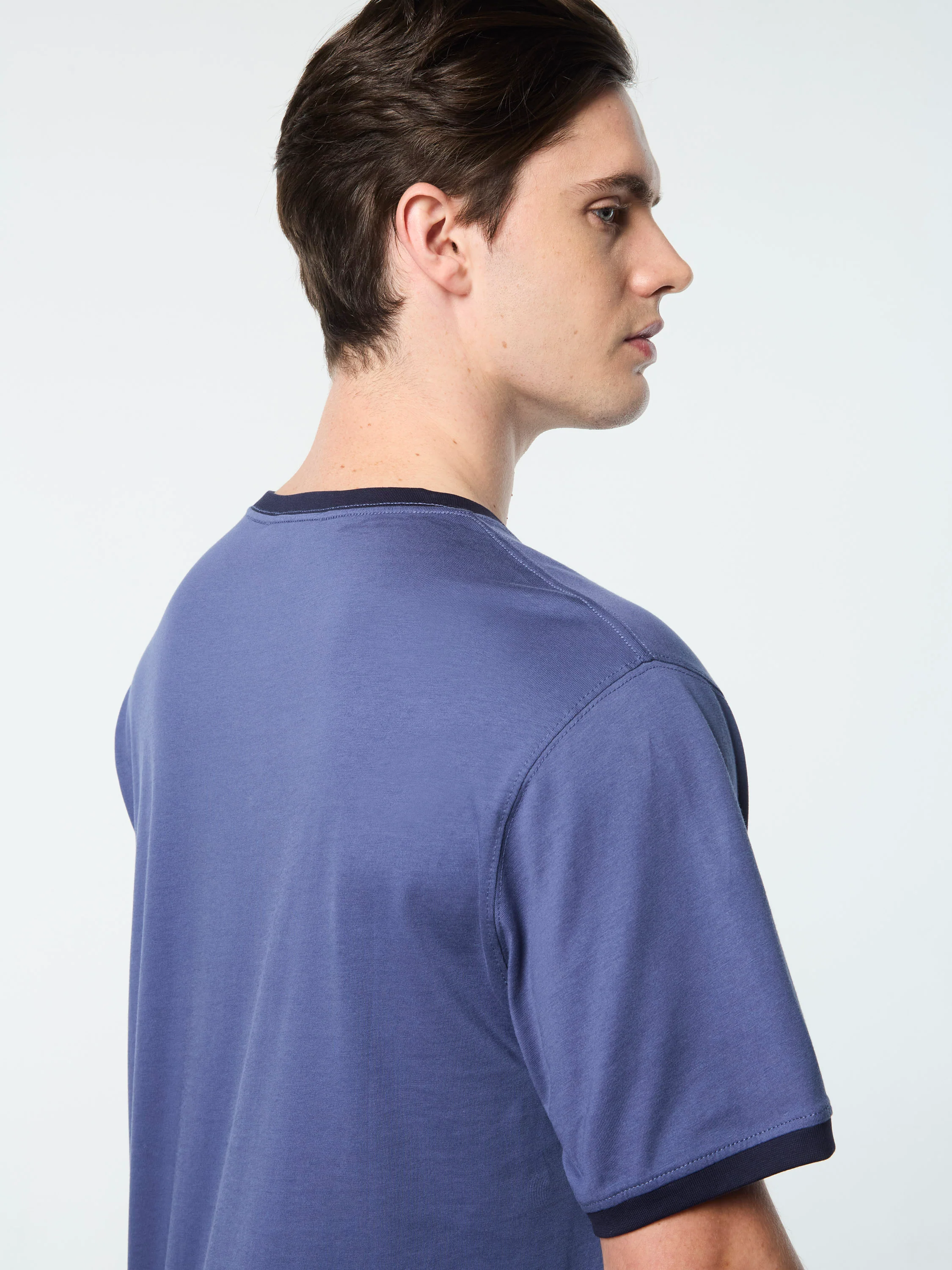 Leo T-Shirt- Blue Indigo - Image 6