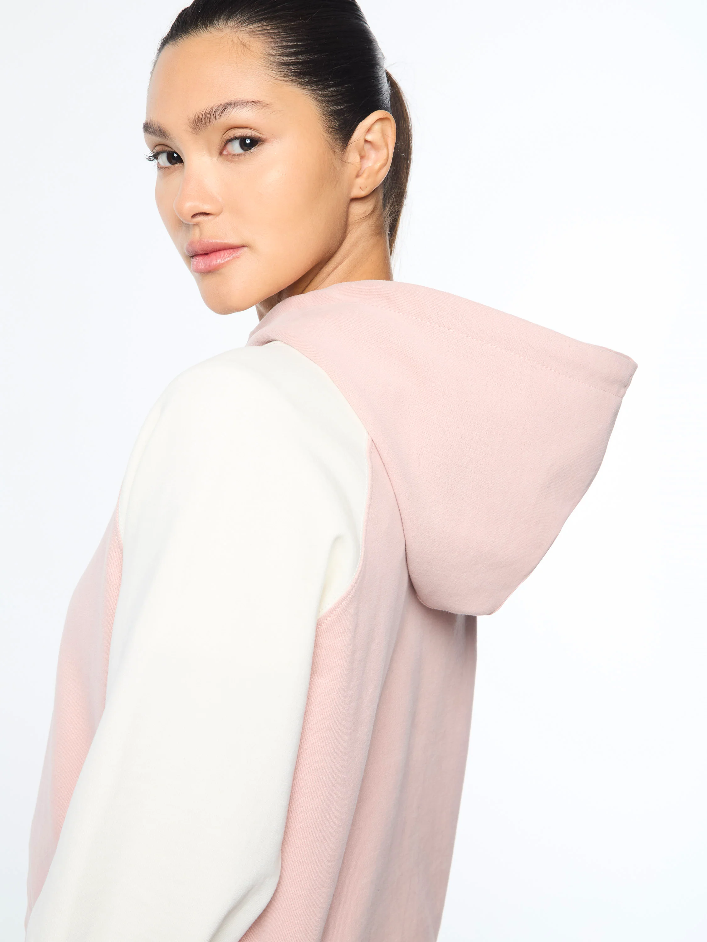Lia Hoodie- Pale Mauve - Image 4