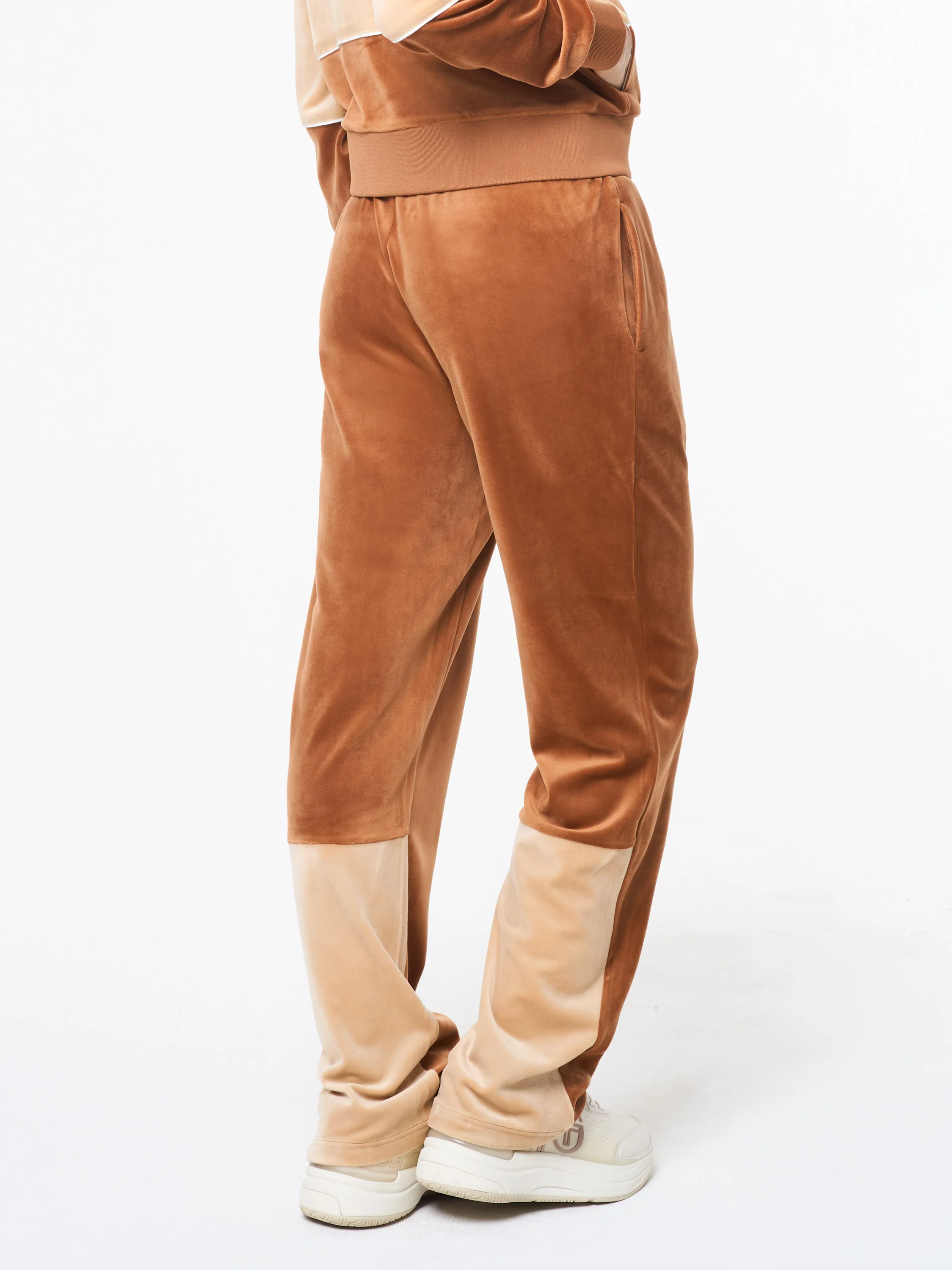 Lina Velour Track Pant- Candied Ginger - Image 4