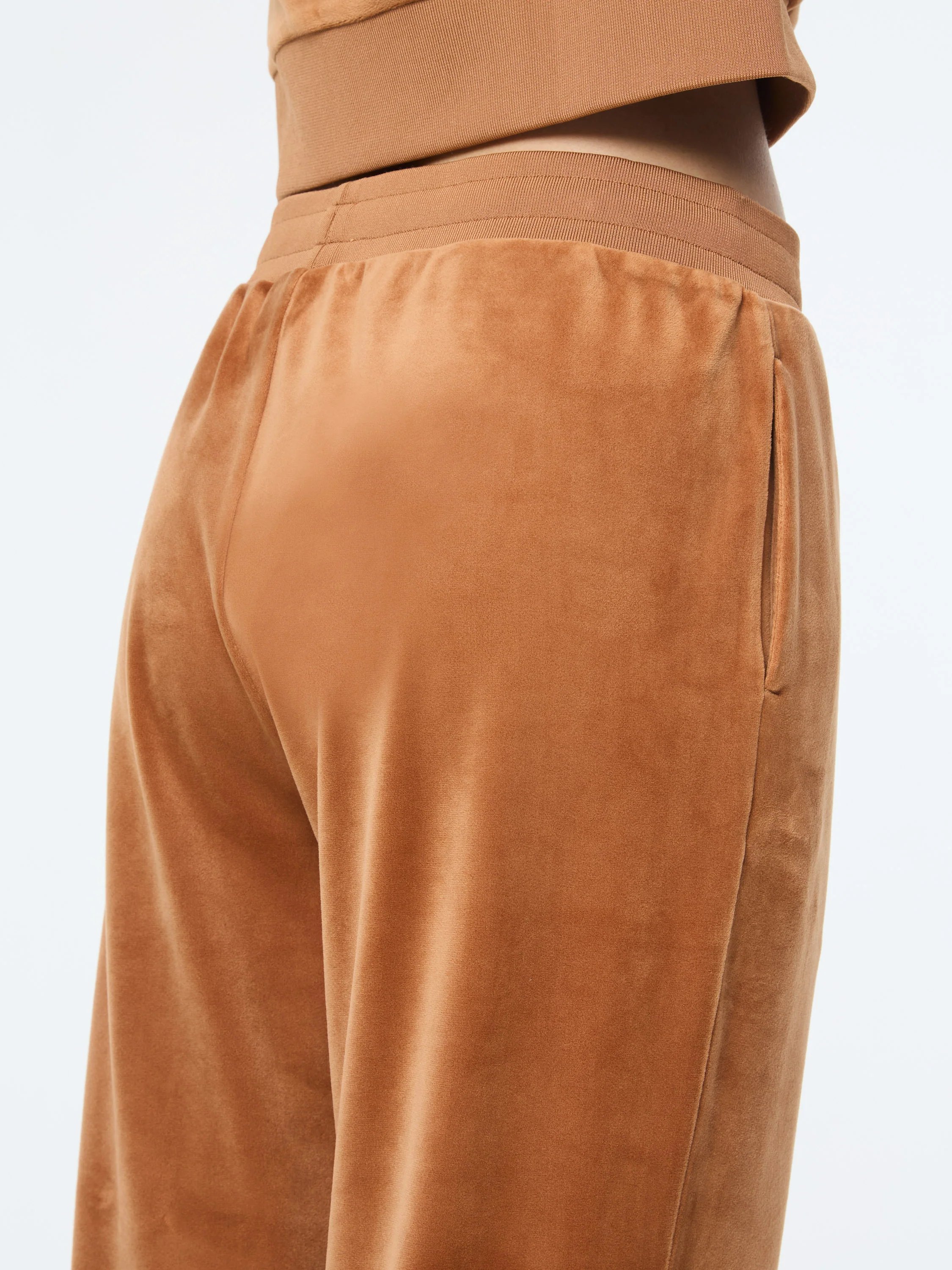 Lina Velour Track Pant- Candied Ginger - Image 8