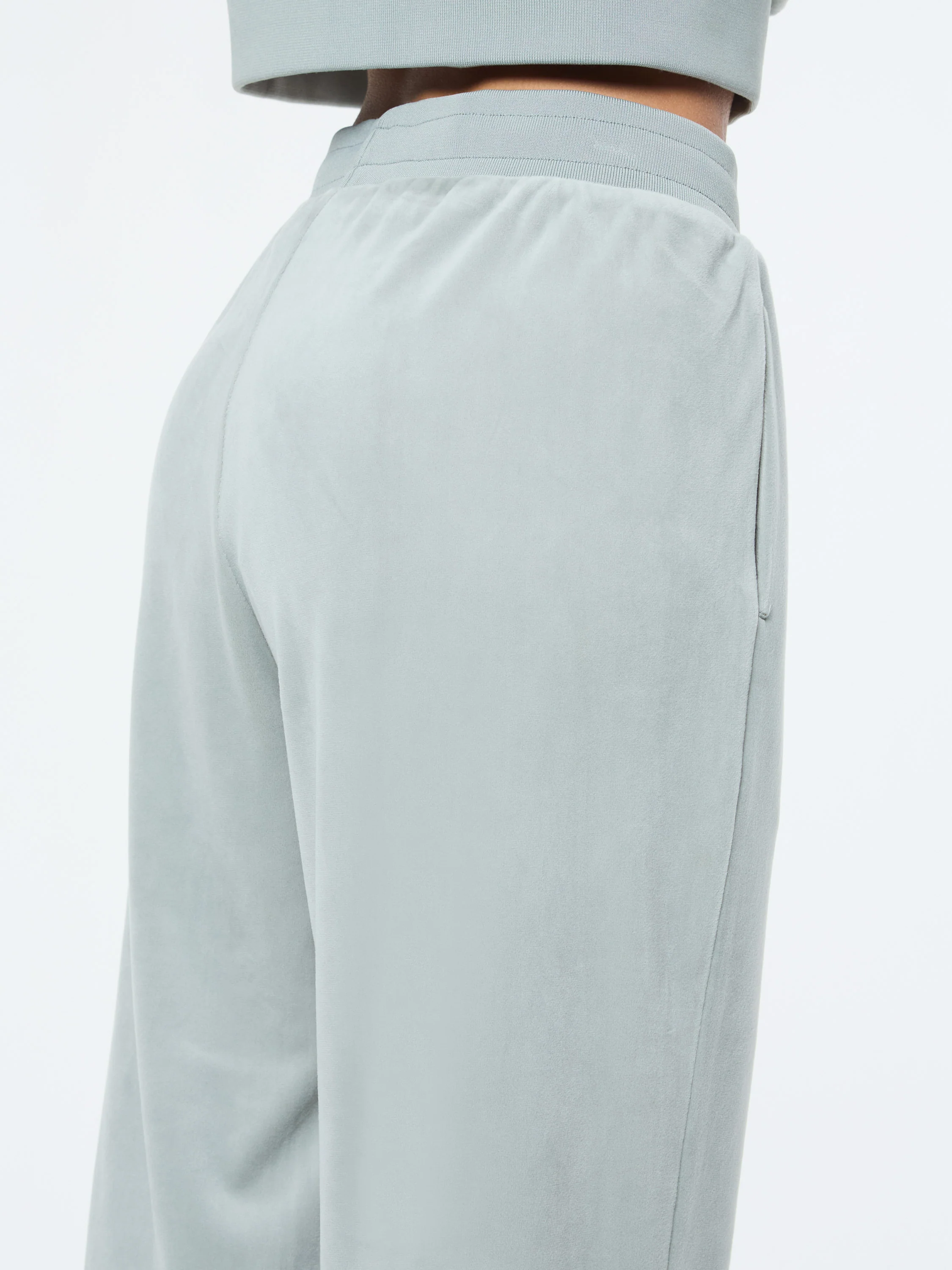 Lina Velour Track Pant- Green Gables - Image 8