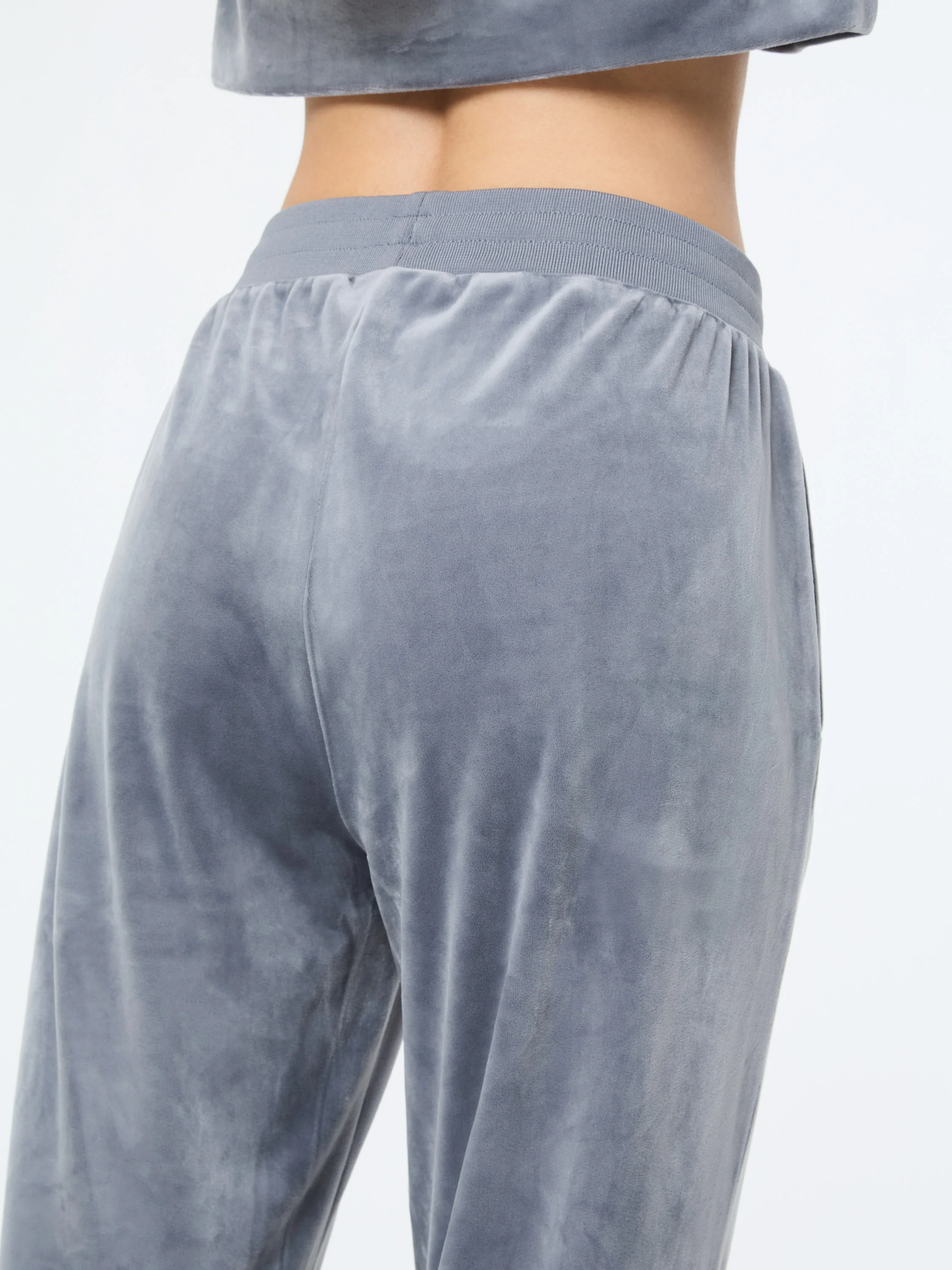 Lina Velour Track Pant- Quiet Shade - Image 9