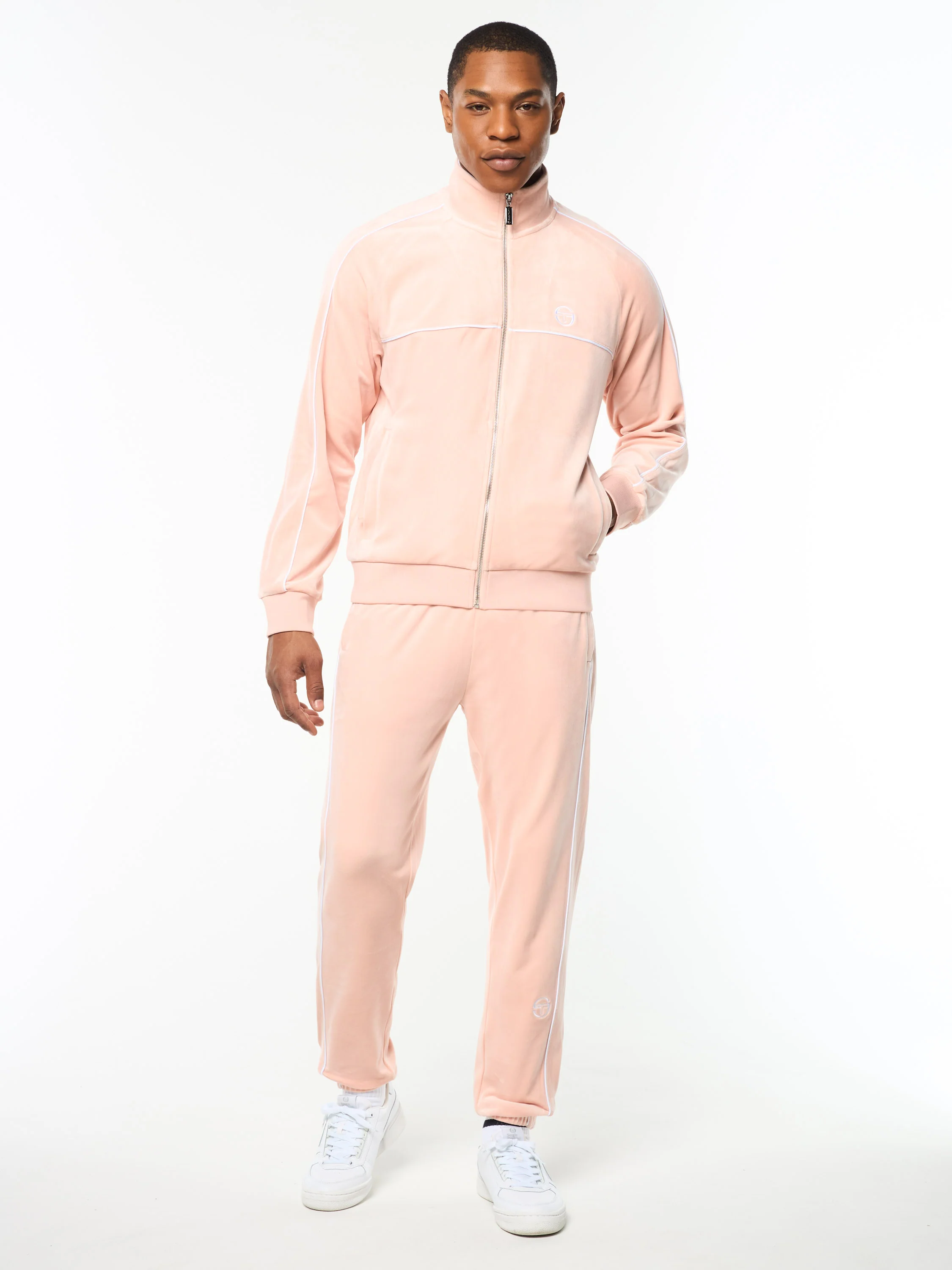 Lioni Track Jacket- Evening Sand - Image 3