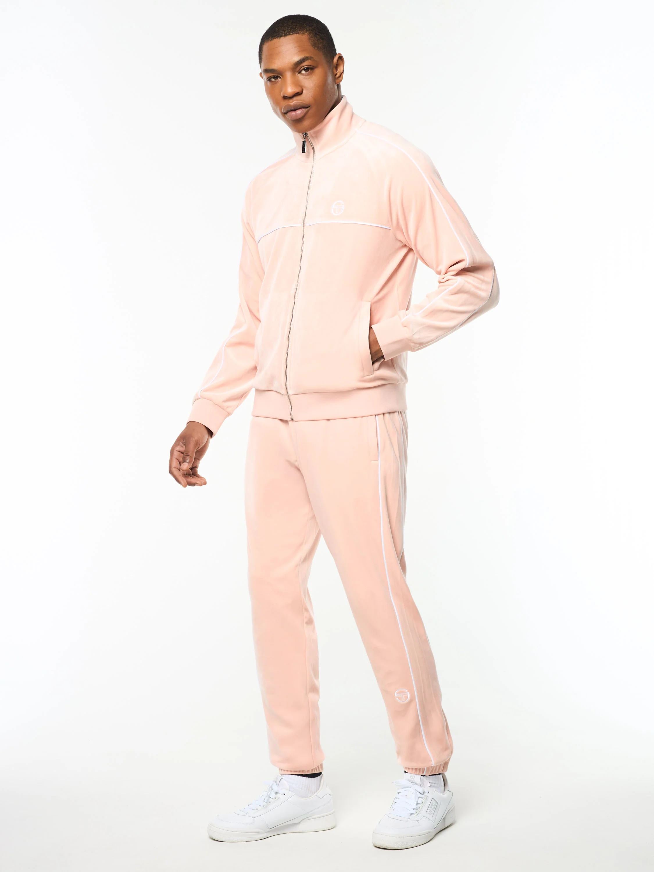 Lioni Track Jacket- Evening Sand - Image 4