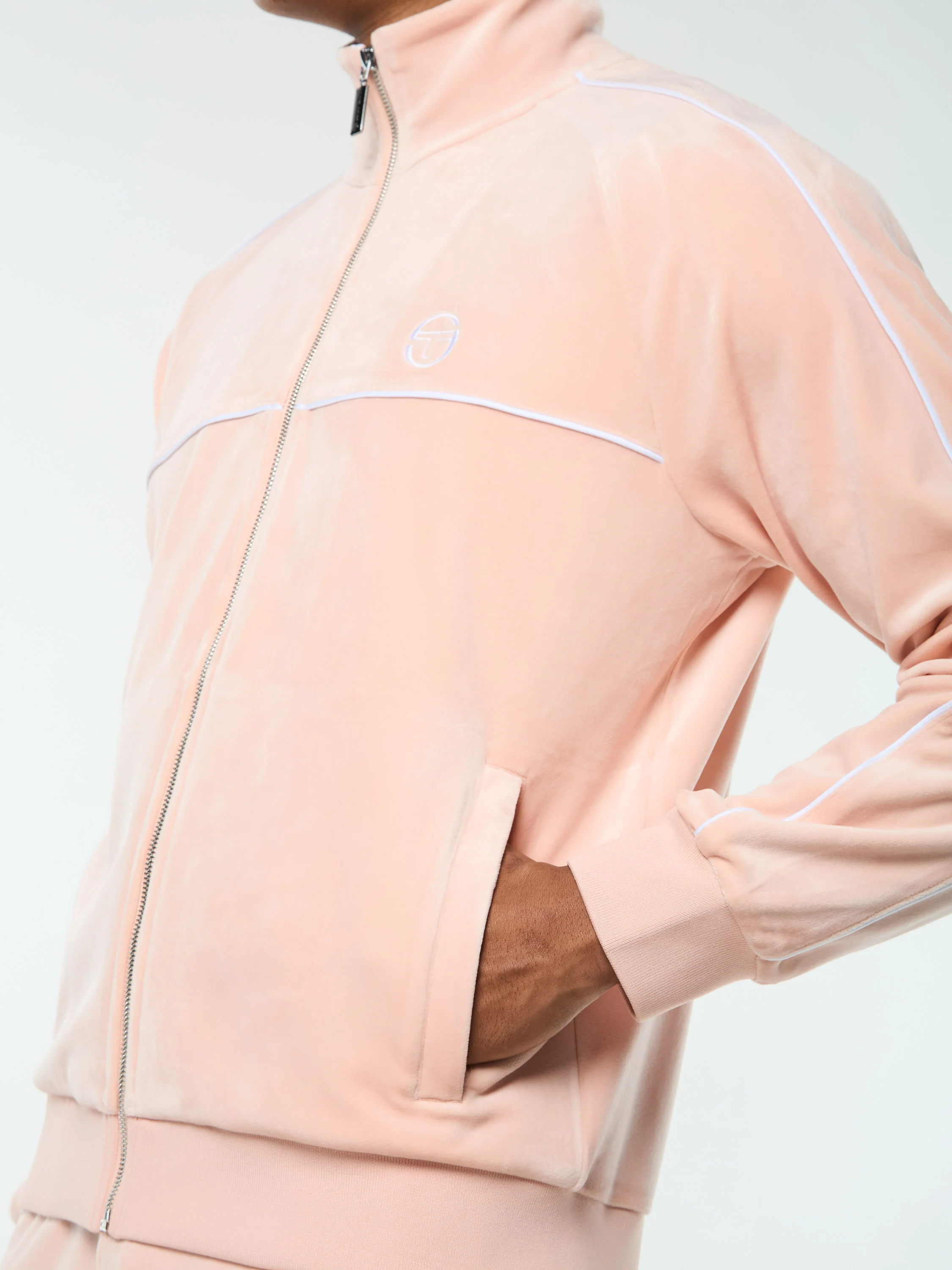Lioni Track Jacket- Evening Sand - Image 7