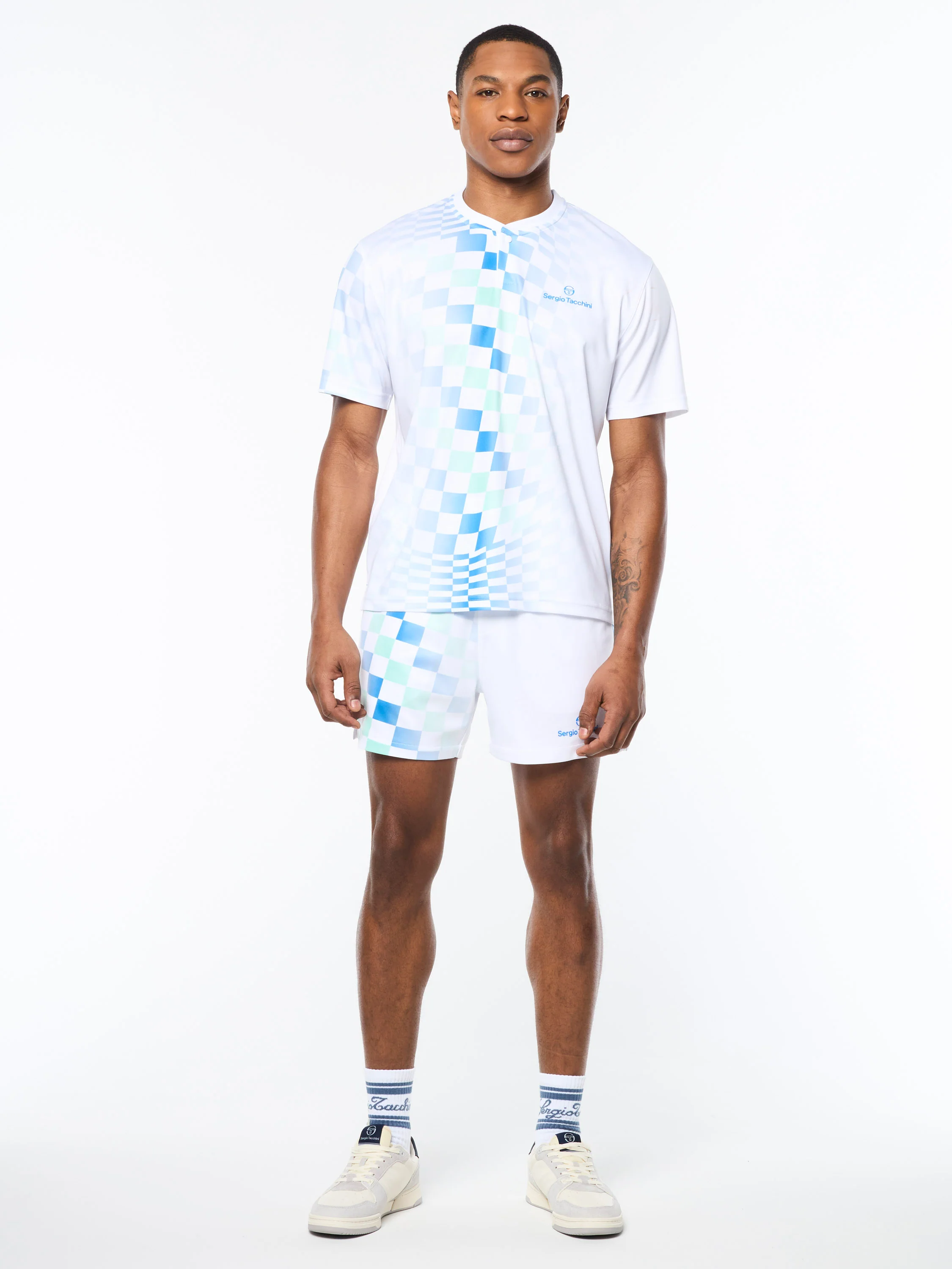 Luca Piqué T-Shirt- Brilliant White - Image 7