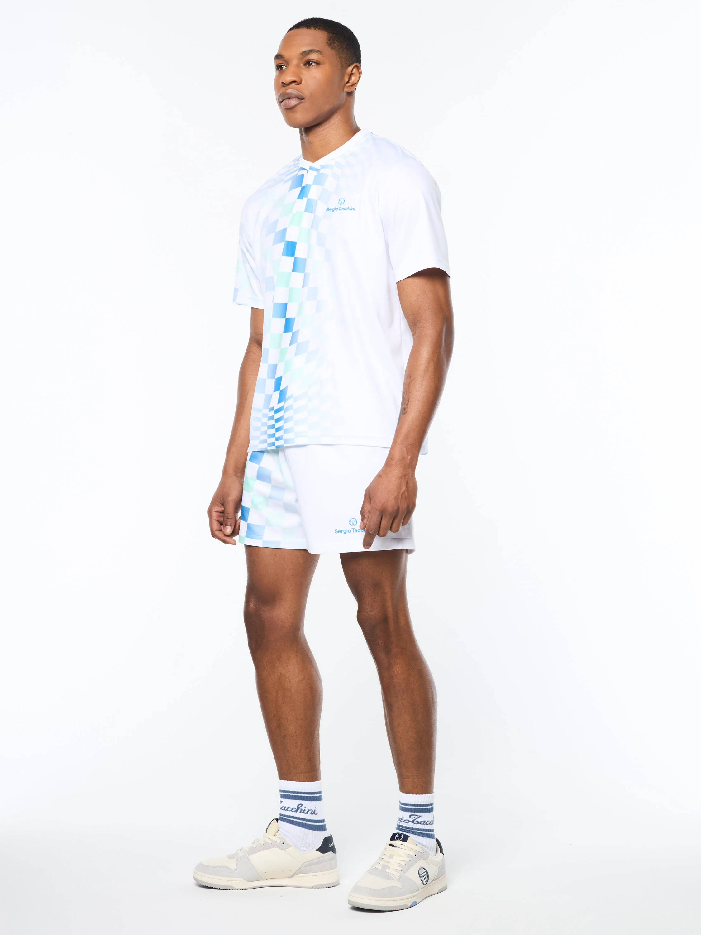 Luca Piqué T-Shirt- Brilliant White - Image 8