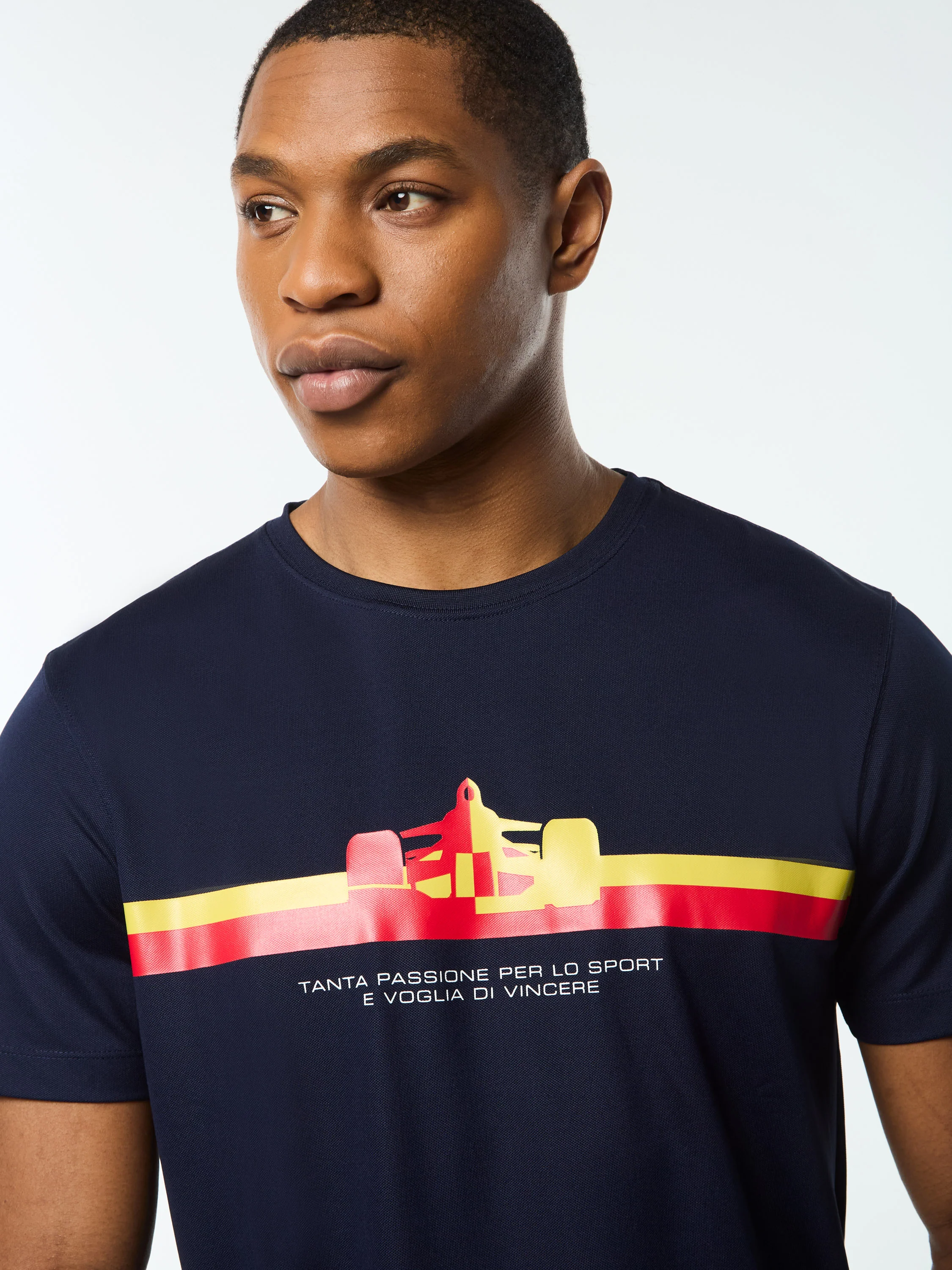 Macchina T-Shirt- Maritime Blue - Image 7