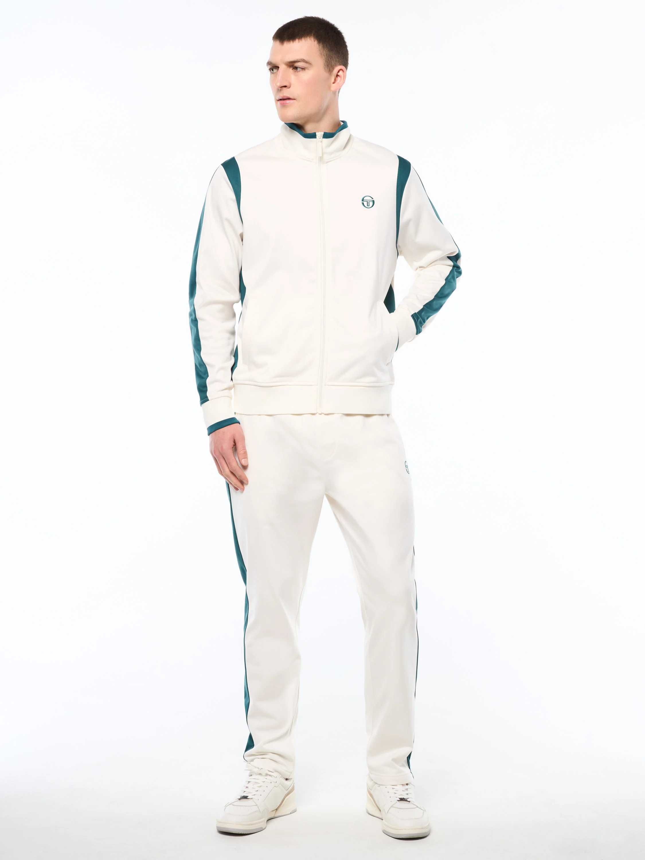 Massimo Track Jacket-Gardenia - Image 3