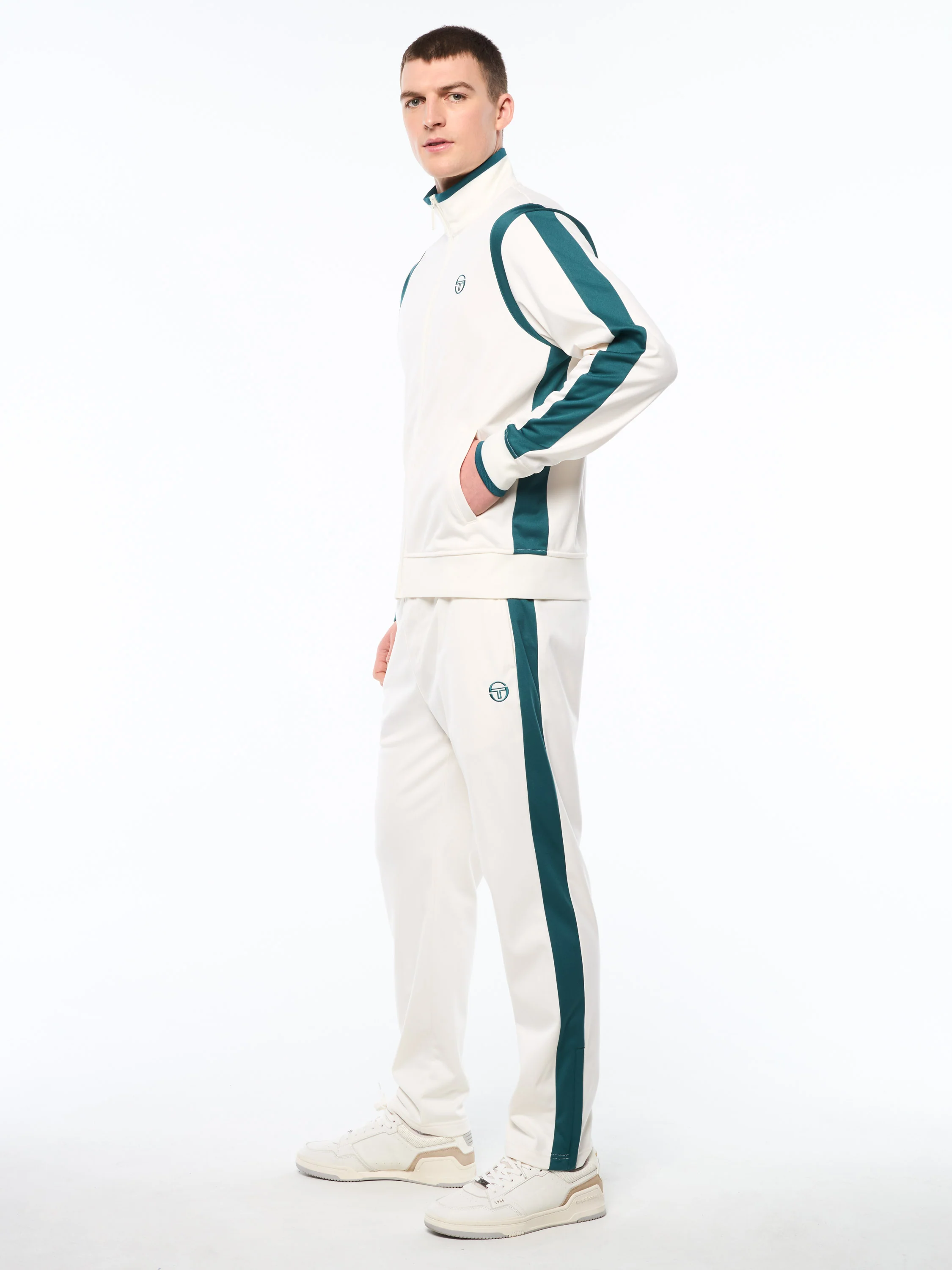 Massimo Track Jacket-Gardenia - Image 4