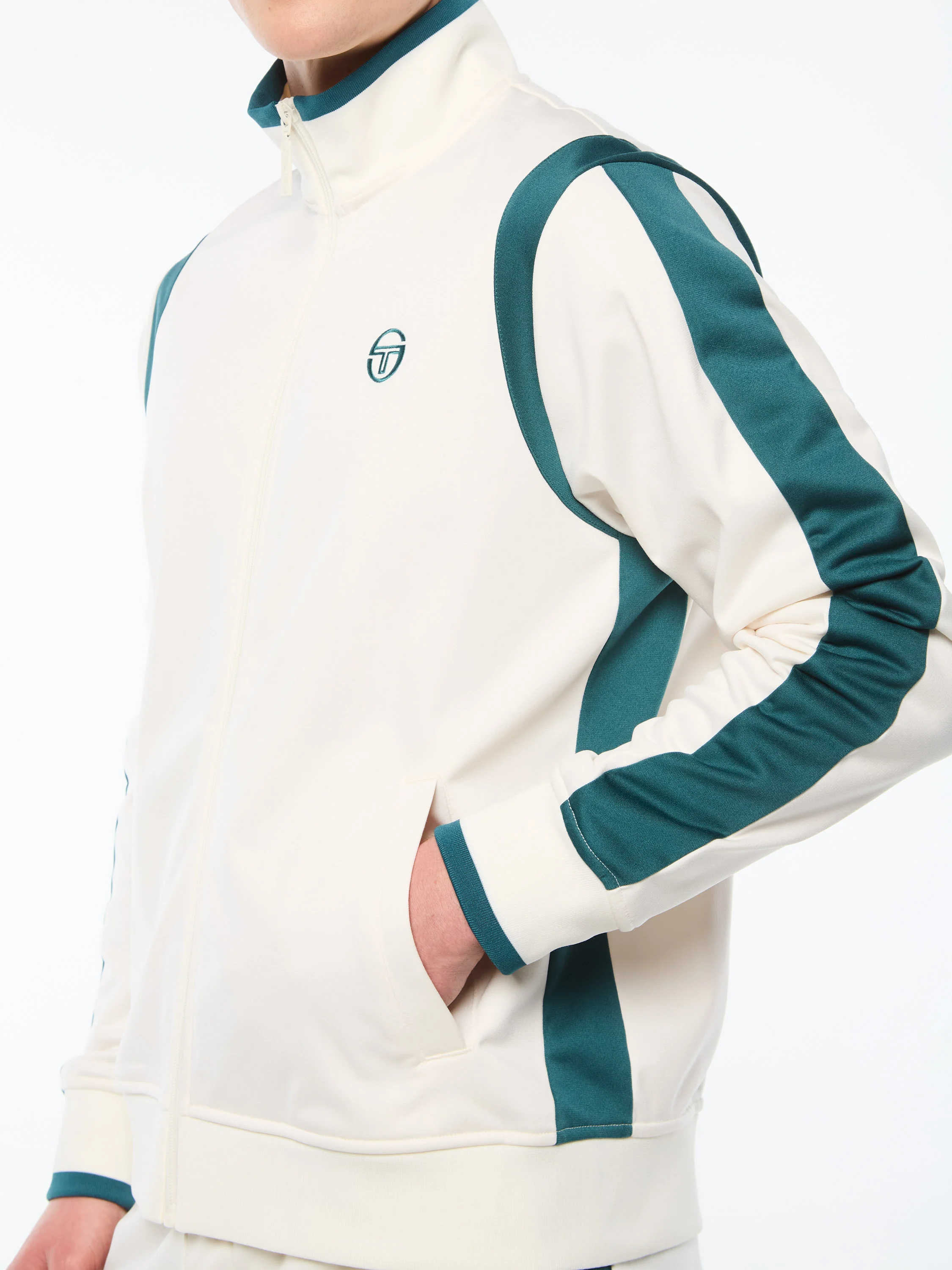 Massimo Track Jacket-Gardenia - Image 7
