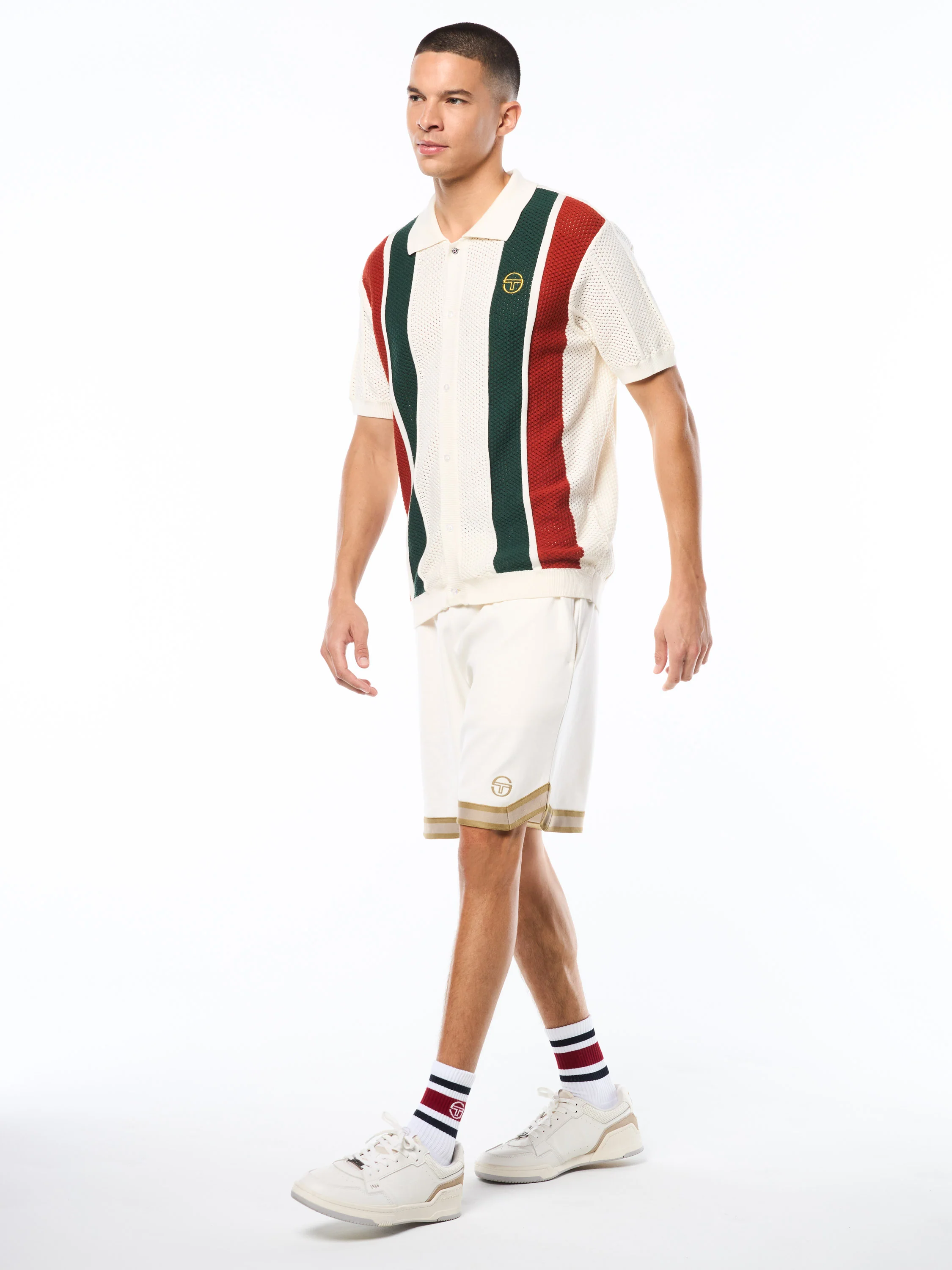 Montell Knit Polo-Gardenia - Image 4