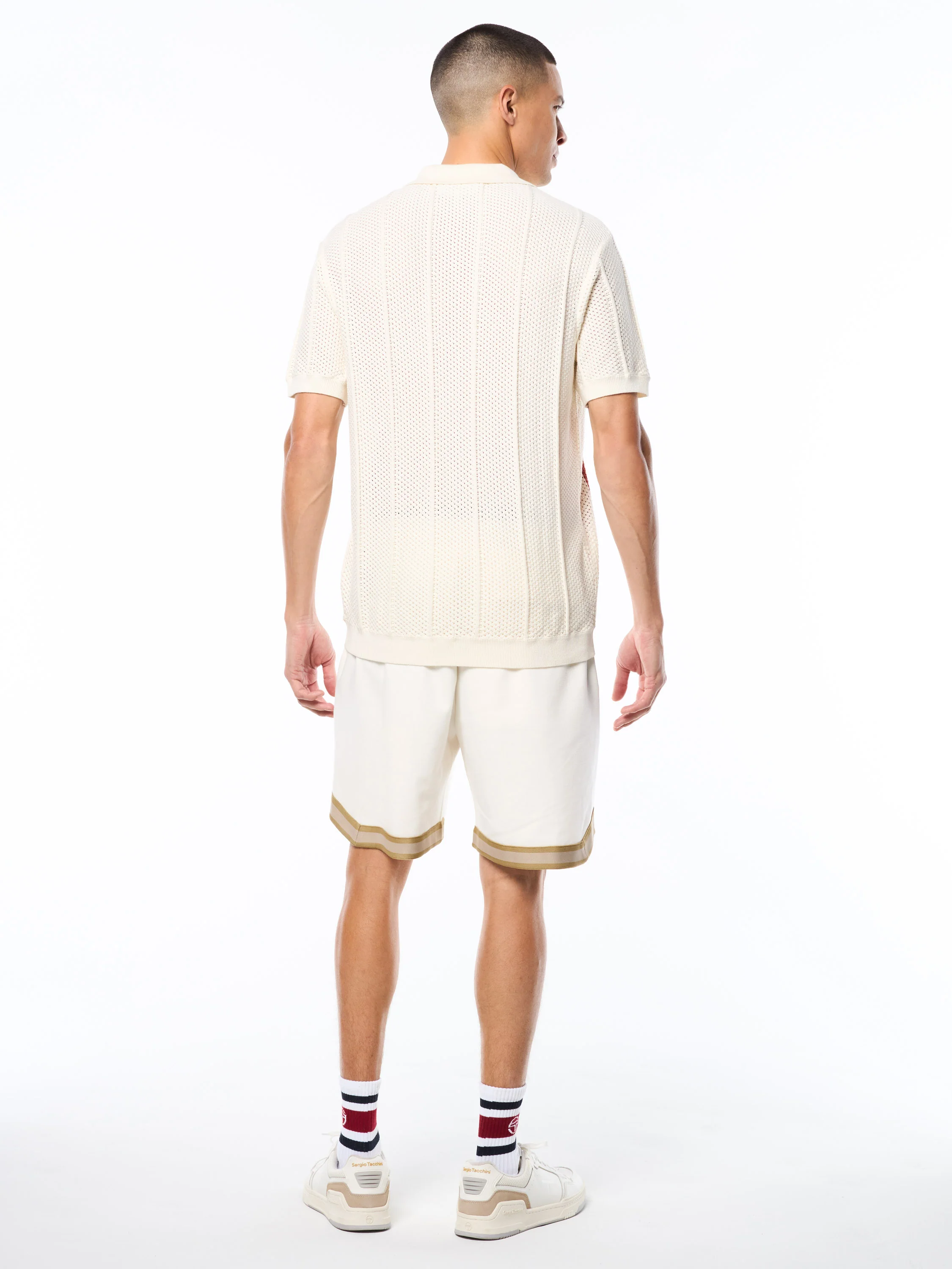 Montell Knit Polo-Gardenia - Image 5