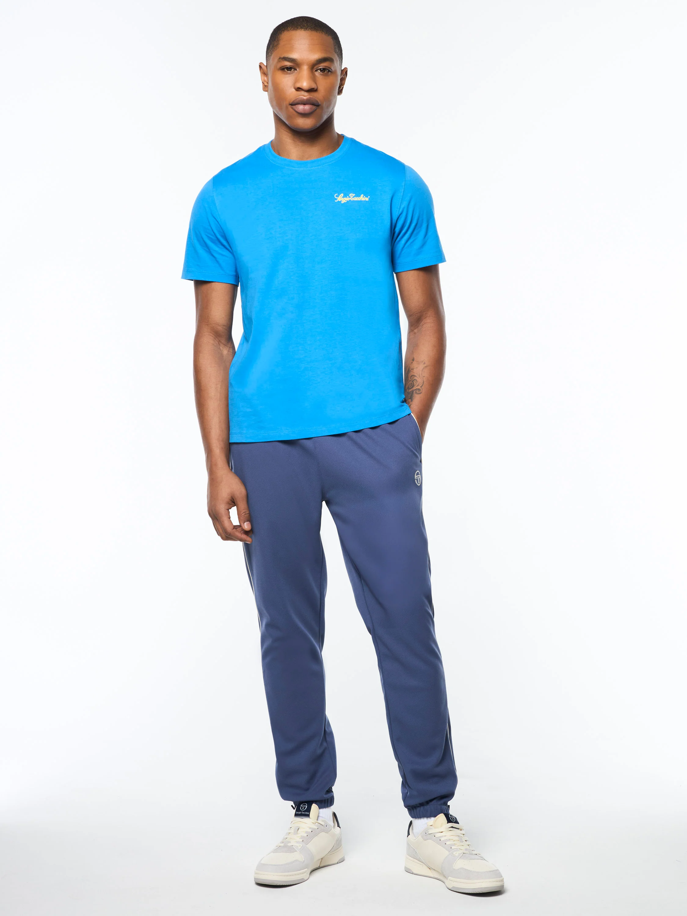Mossa T-Shirt- French Blue - Image 6