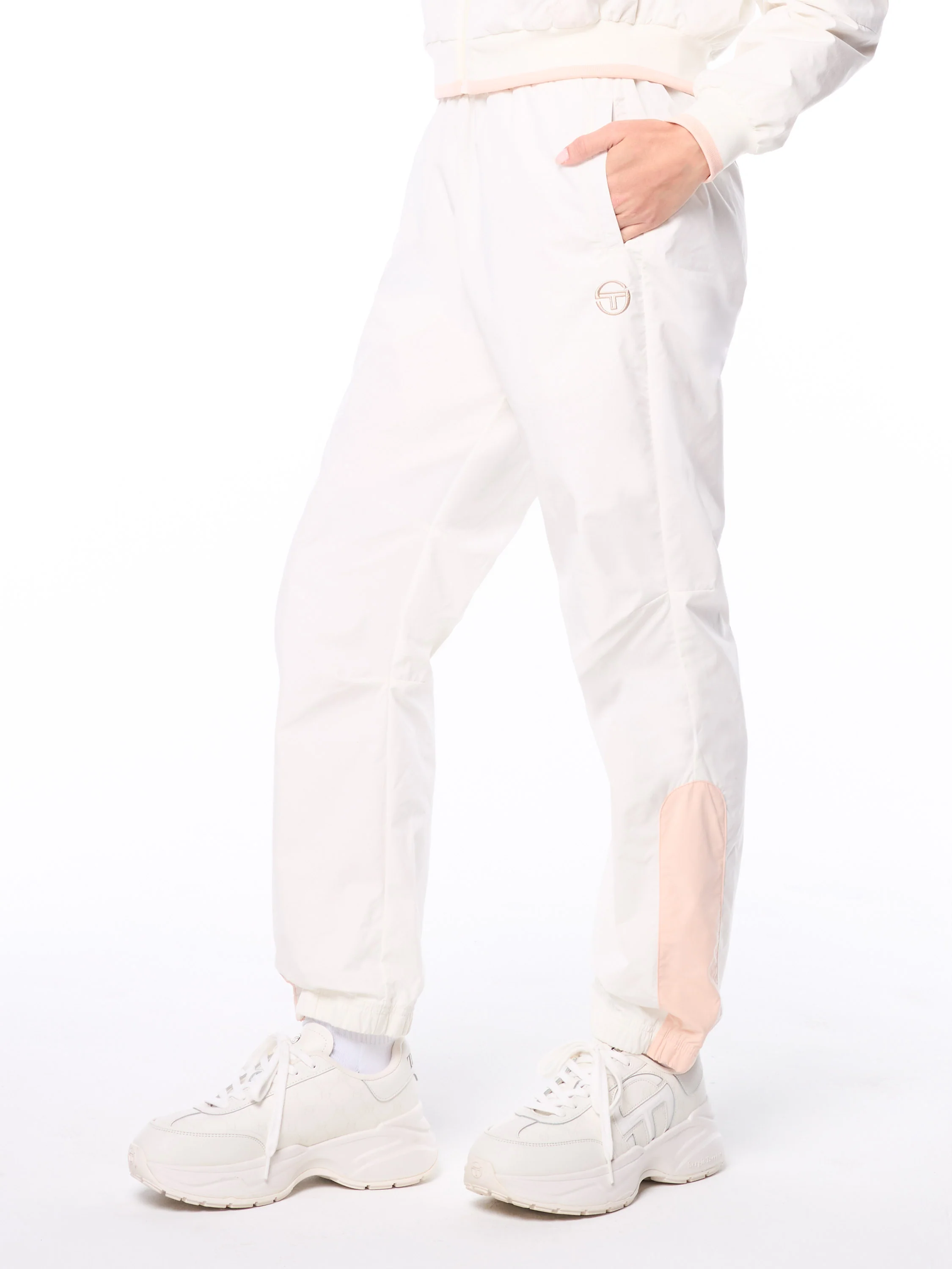 Nella Track Pant- Gardenia