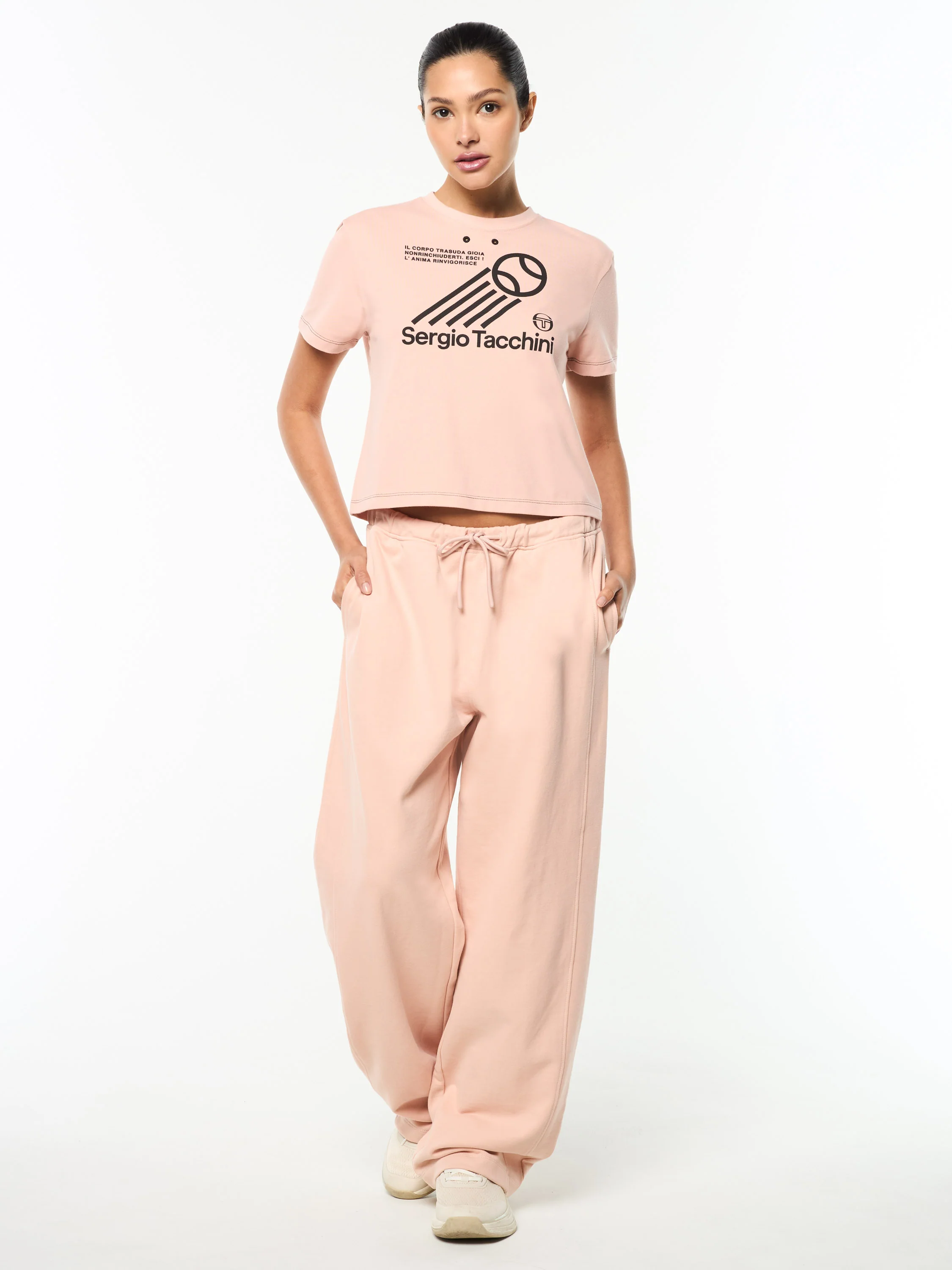 Nera Boxy Tee- Evening Sand - Image 3