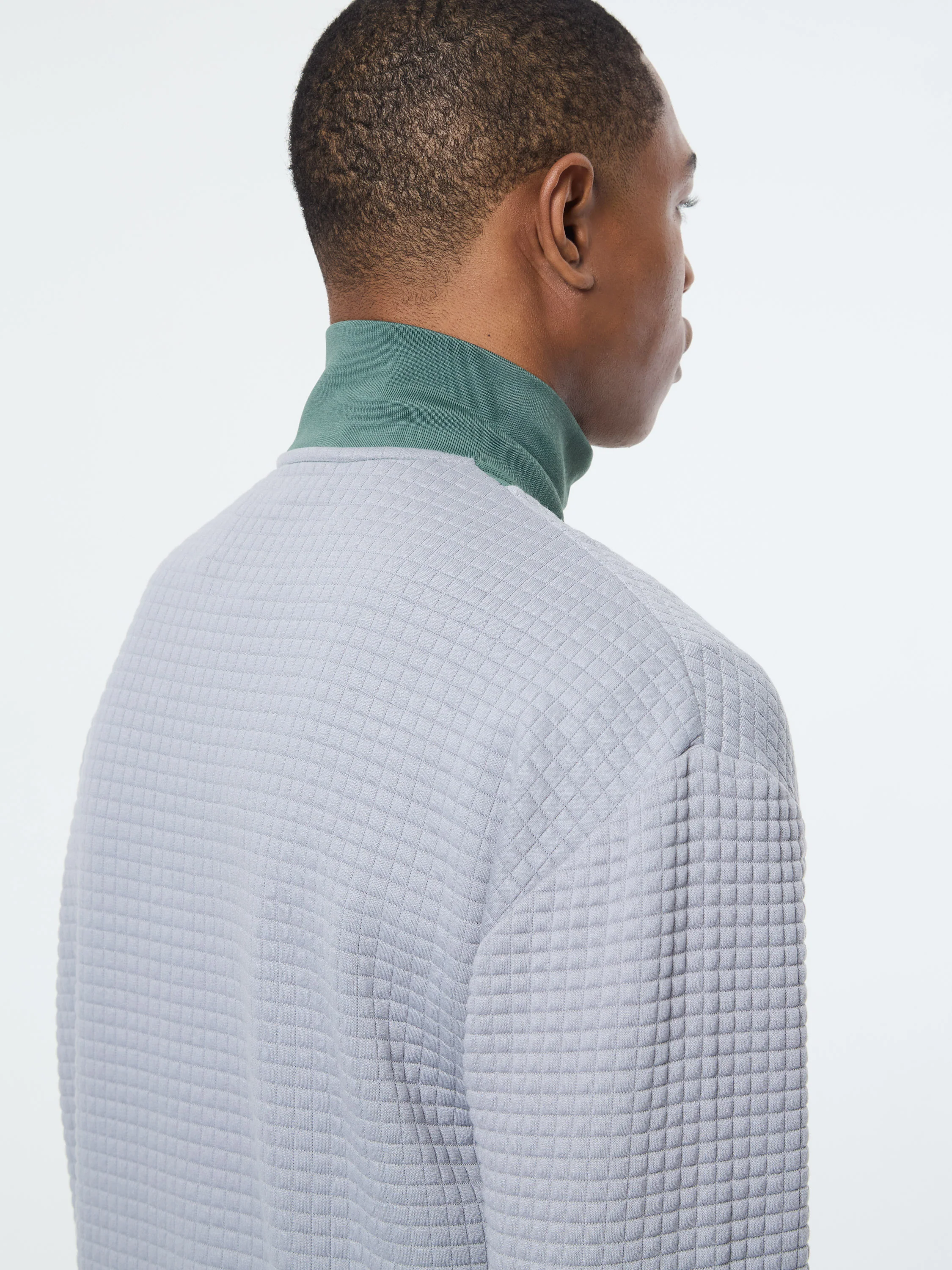 Netto Quarter Zip- Sleet - Image 7