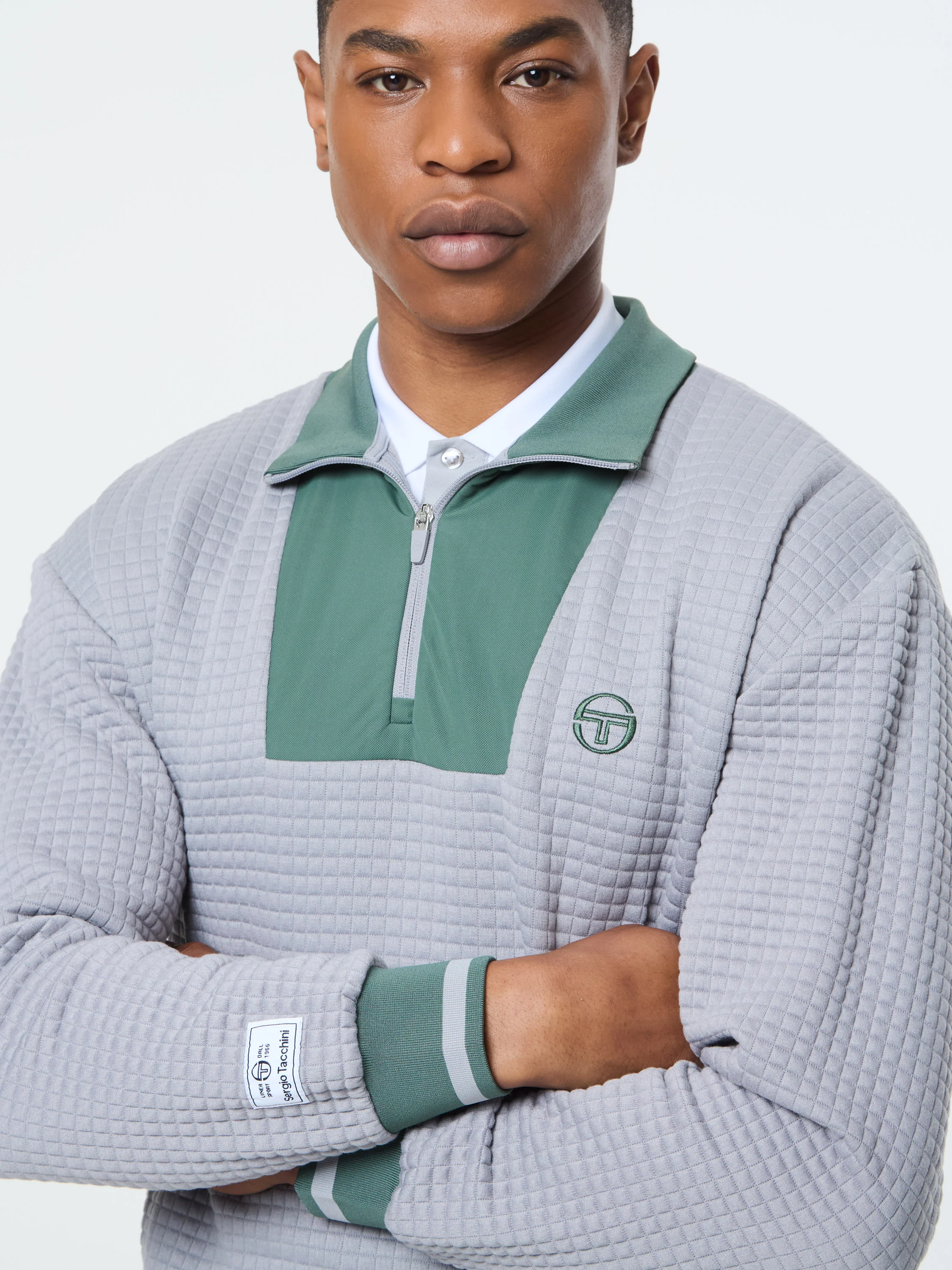 Netto Quarter Zip- Sleet - Image 9