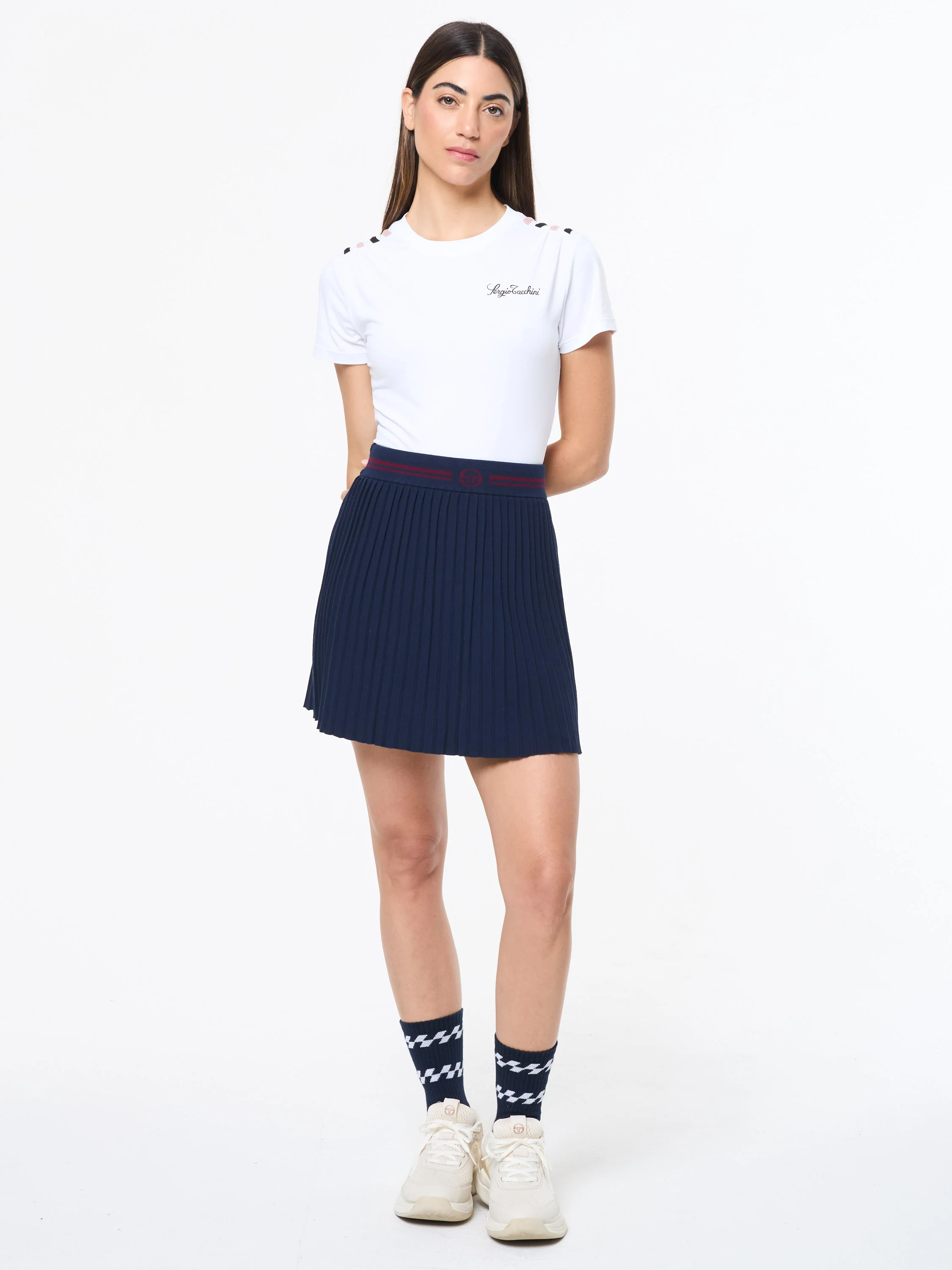 Nota Knit Skirt- Maritime Blue - Image 3