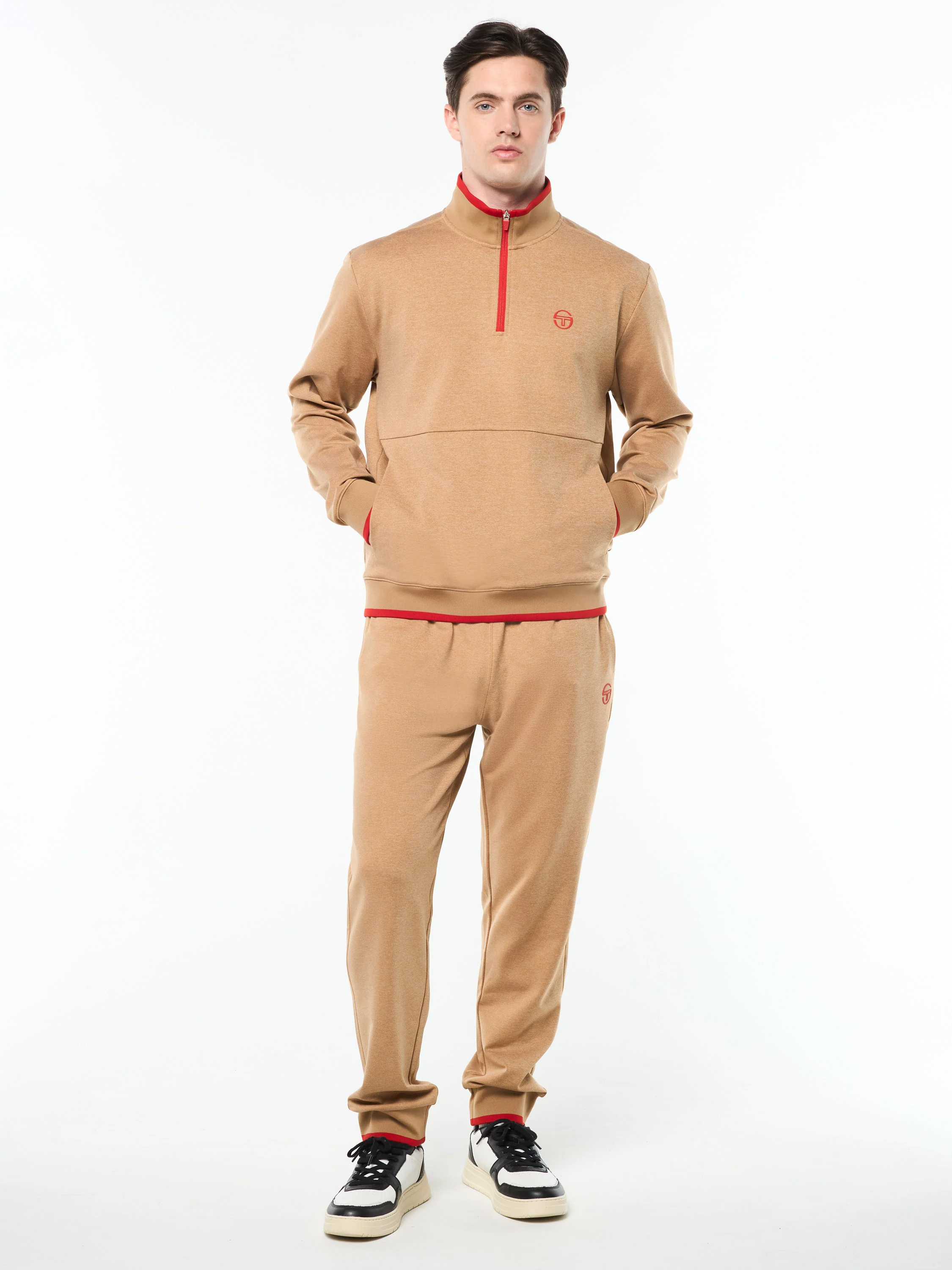 Nuvola Quarter Zip- Bronze Brown - Image 3