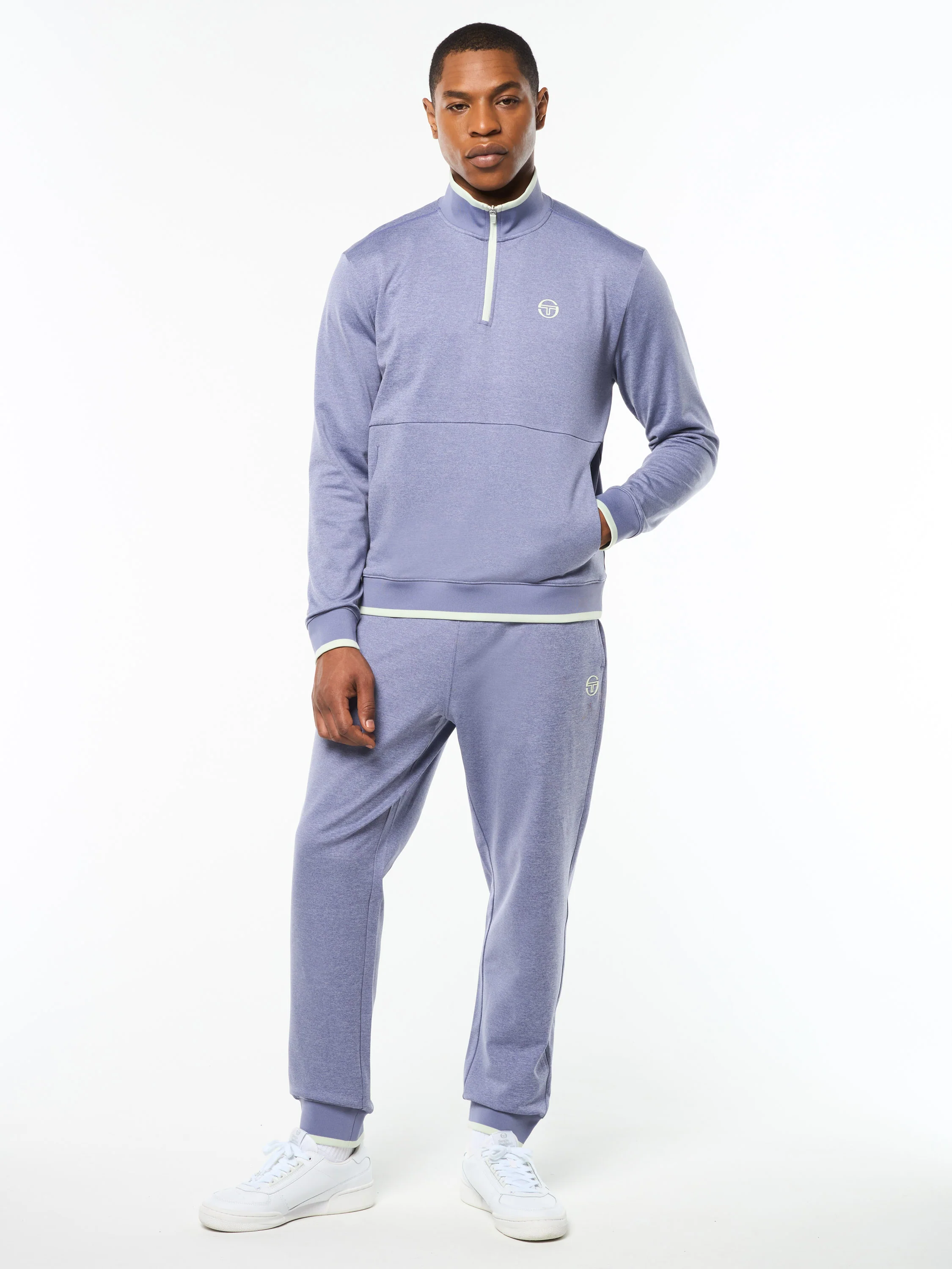 Nuvola Quarter Zip- Heron - Image 3