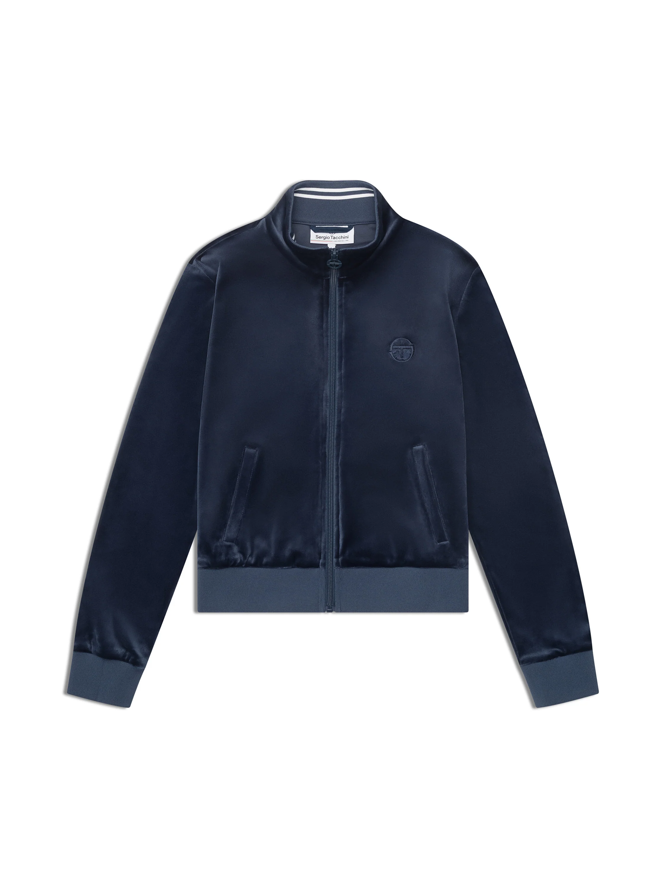 Nuvola Velour Track Jacket-Key Largo - Image 2