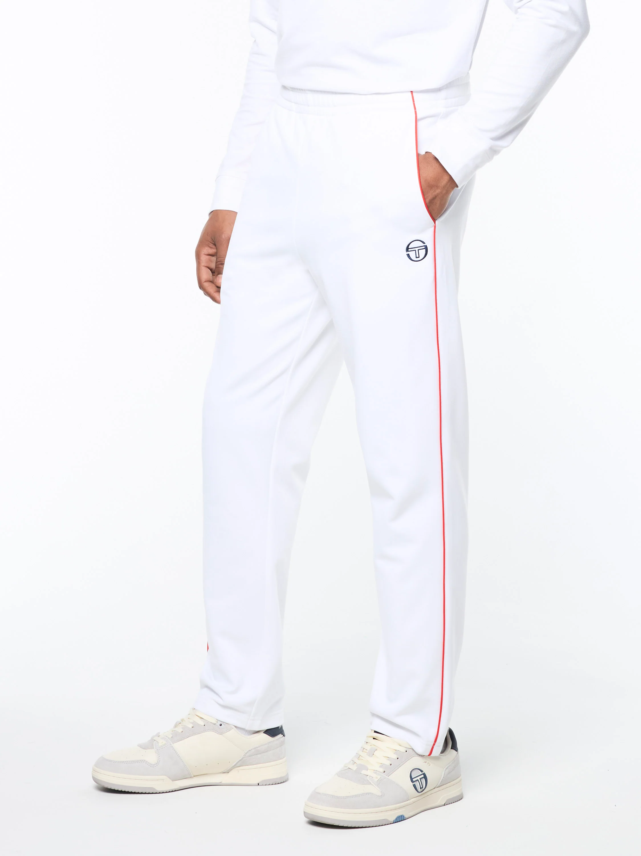Olmi Track Pant- Brilliant White