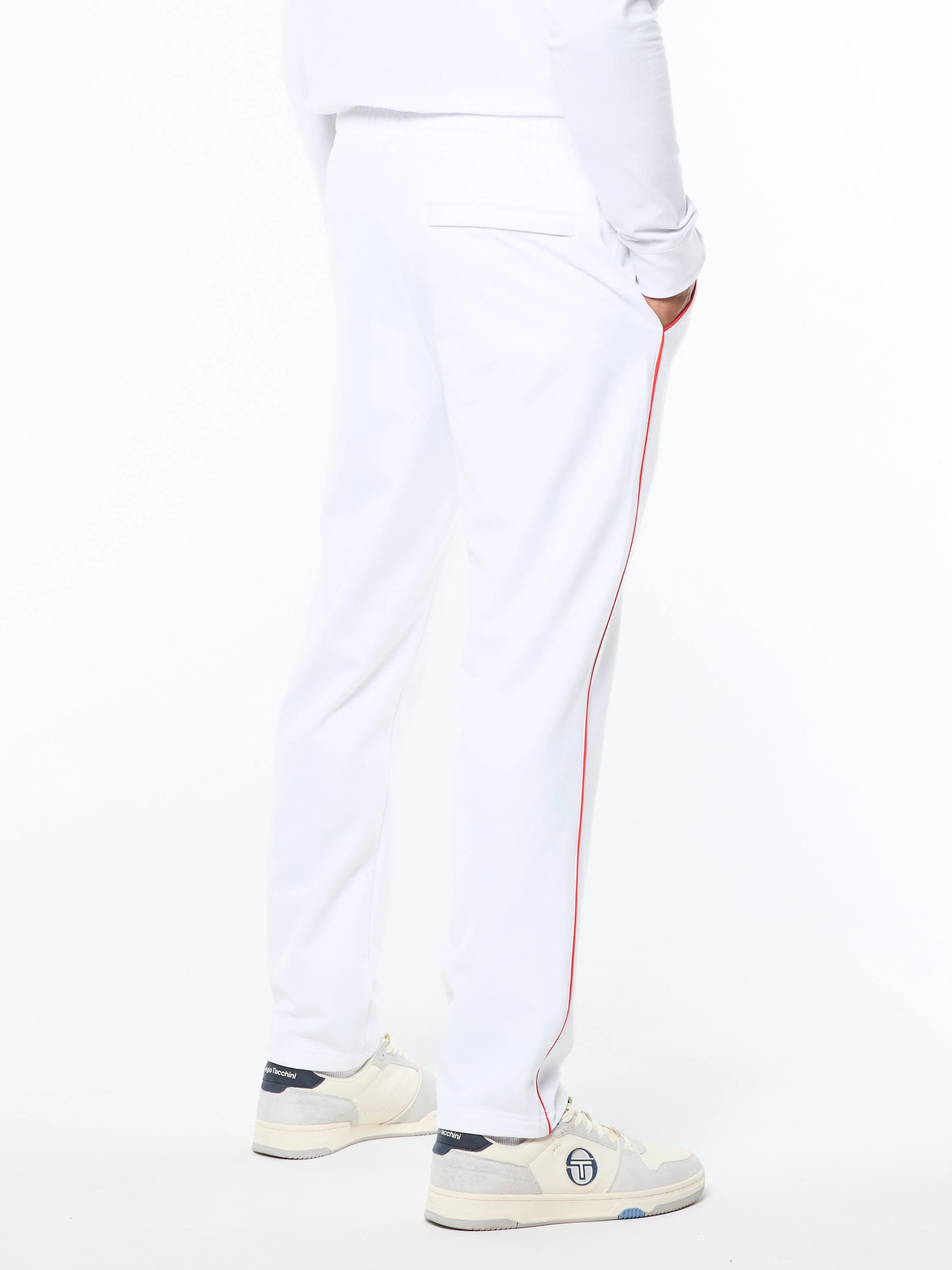 Olmi Track Pant- Brilliant White - Image 5