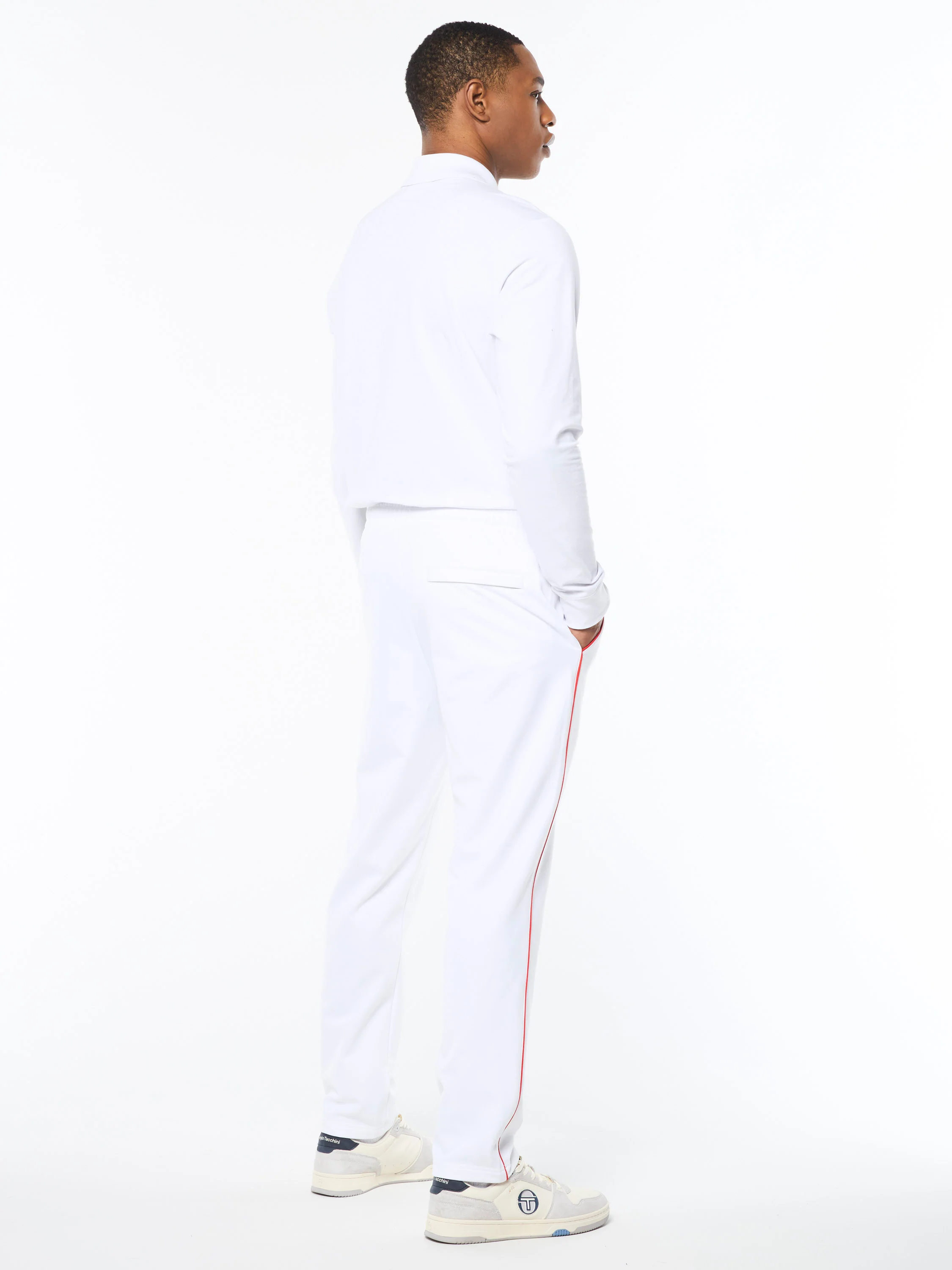 Olmi Track Pant- Brilliant White - Image 6