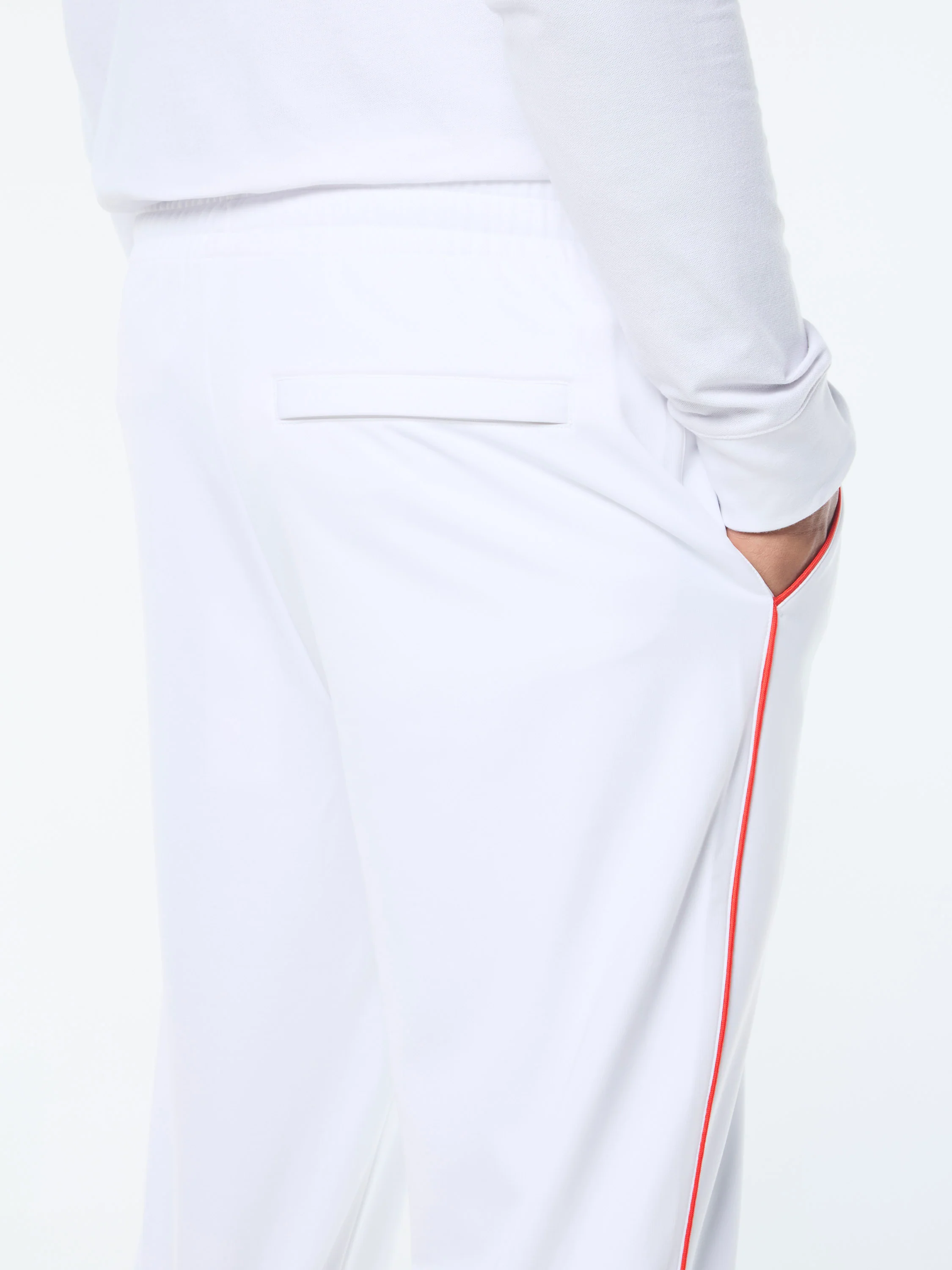 Olmi Track Pant- Brilliant White - Image 7