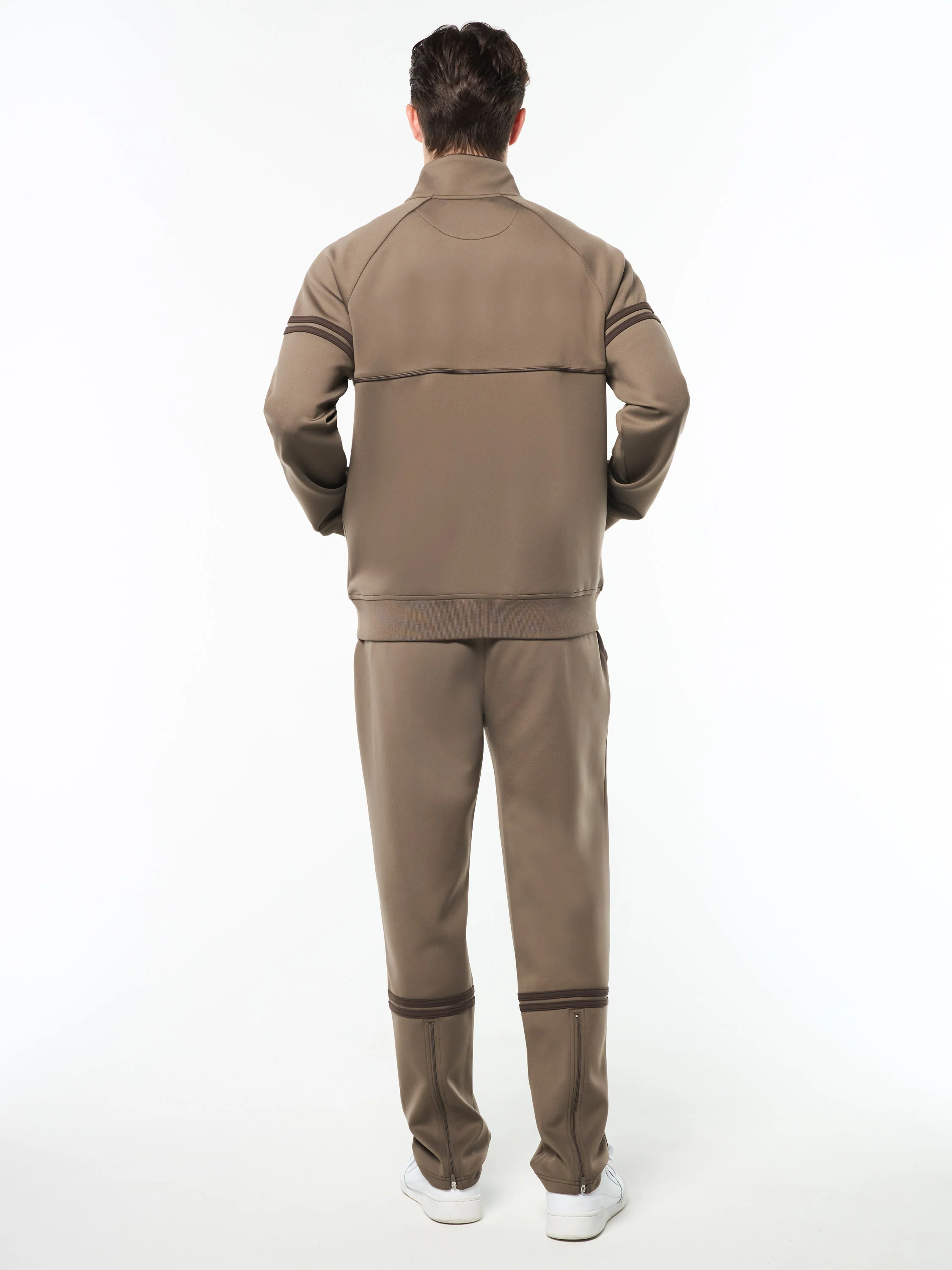 Orion Track Jacket- Morel - Image 5