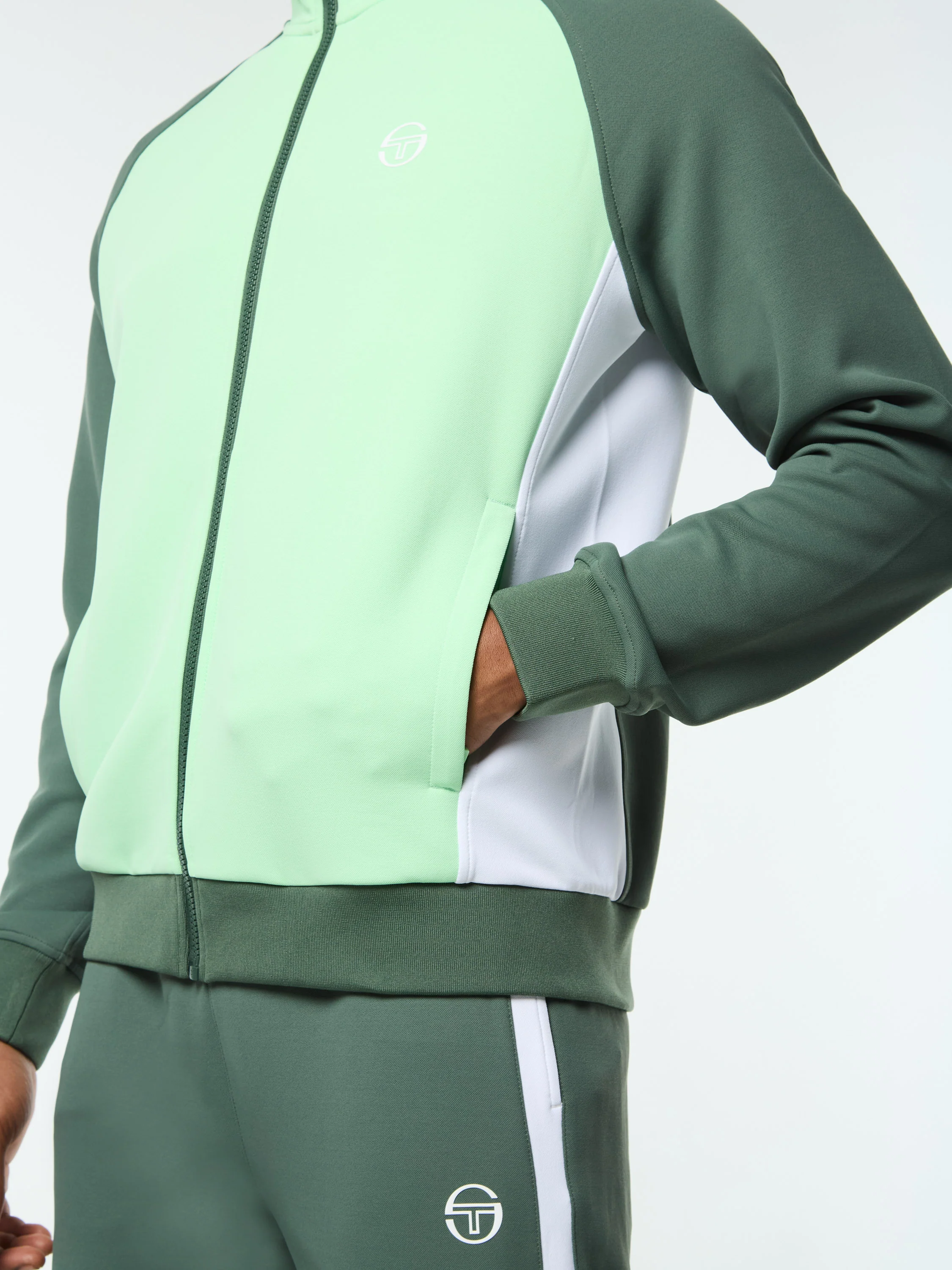 Pagia Court Jacket- Duck Green - Image 7