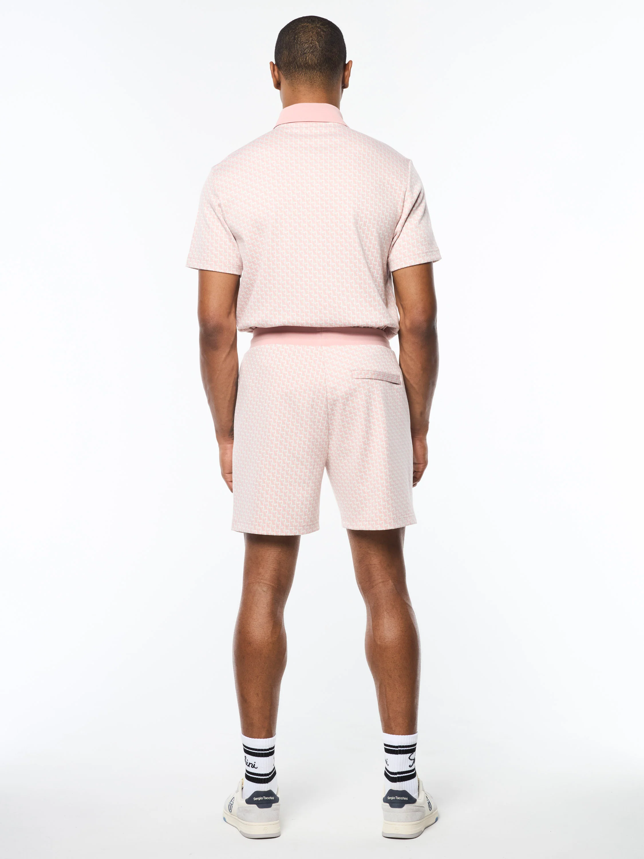 Paolo Knit Shorts- Pale Mauve - Image 5