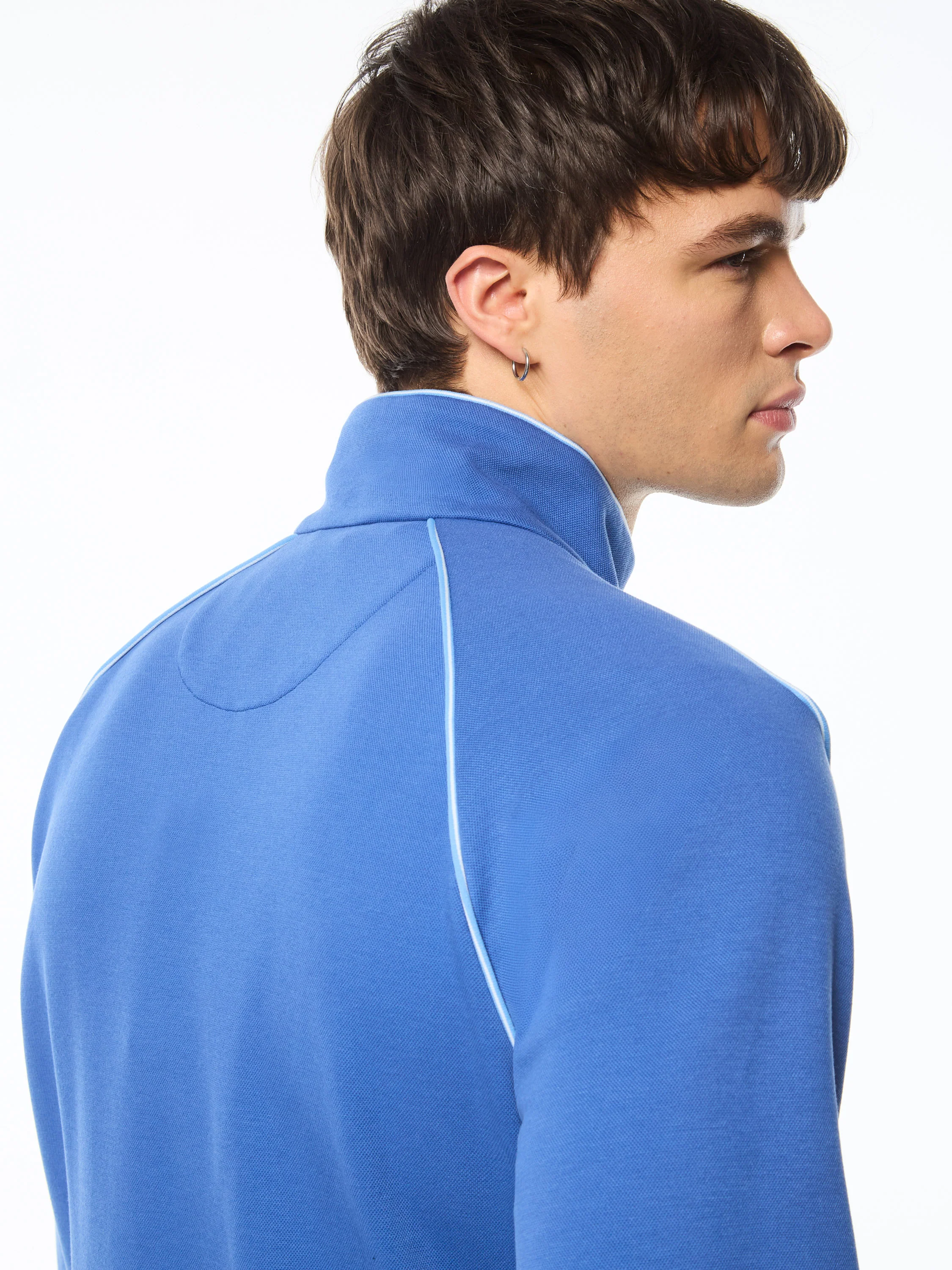 Piano Track Jacket-Deep Ultramarine - Image 7